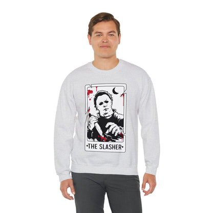 The Slasher Tarot Card Crewneck Sweatshirt