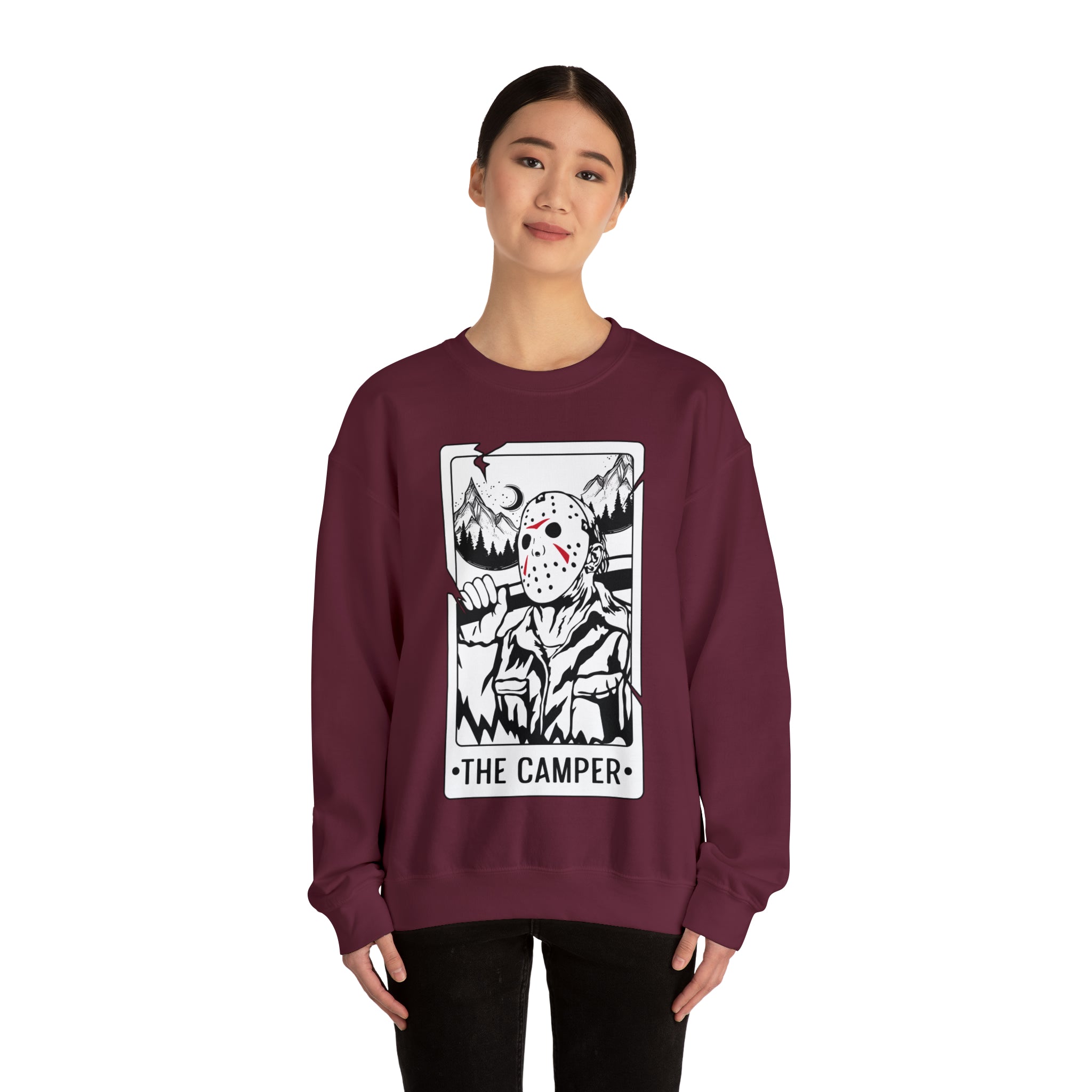 The Camper Tarot Card Crewneck Sweatshirt