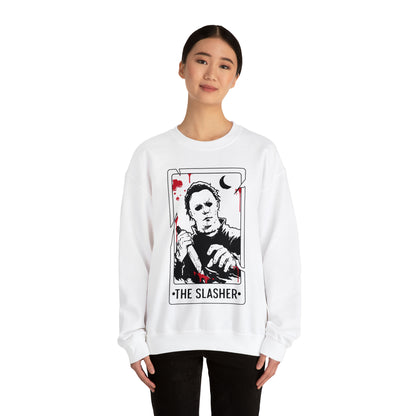 The Slasher Tarot Card Crewneck Sweatshirt