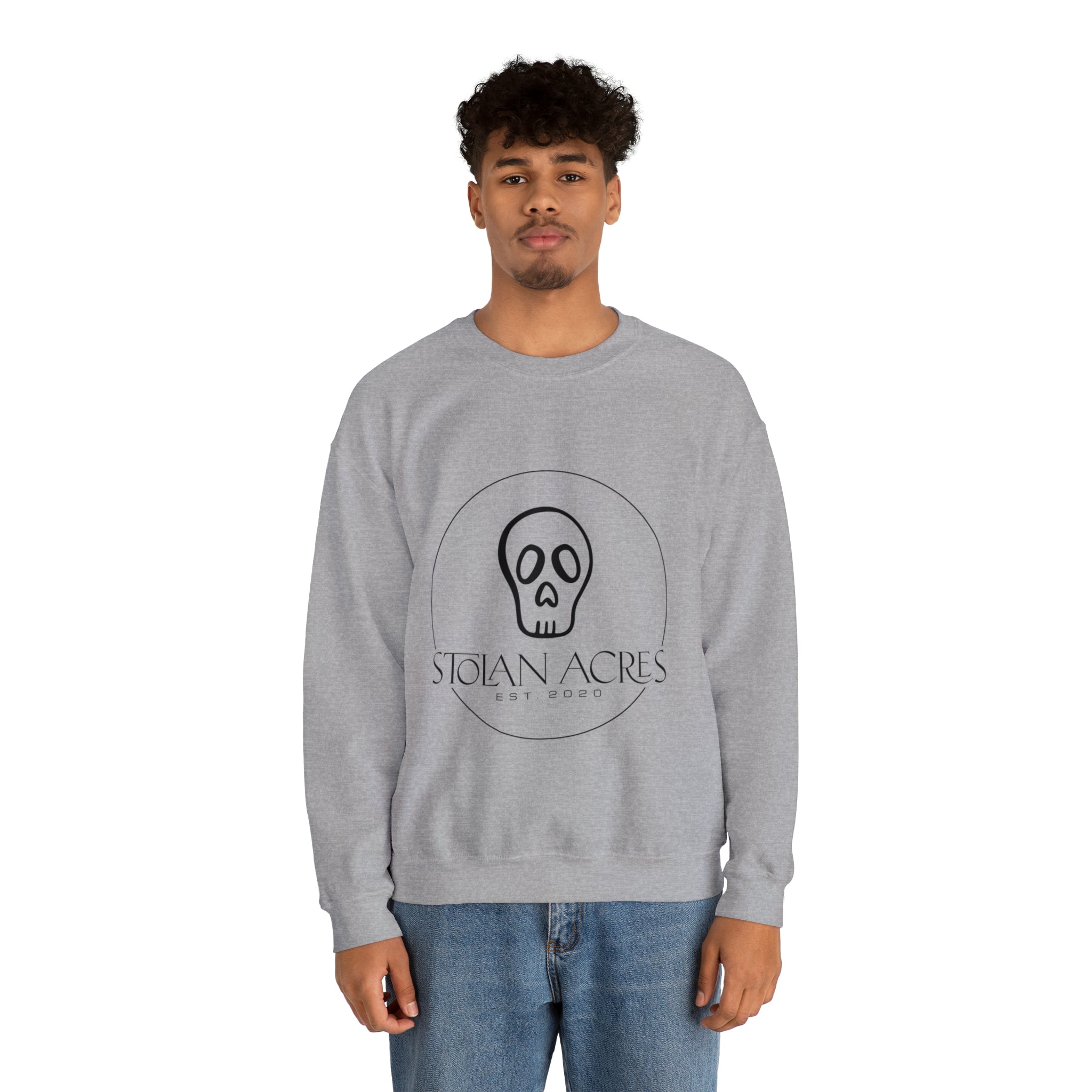 Stolan Acres Skull Crewneck Sweatshirt
