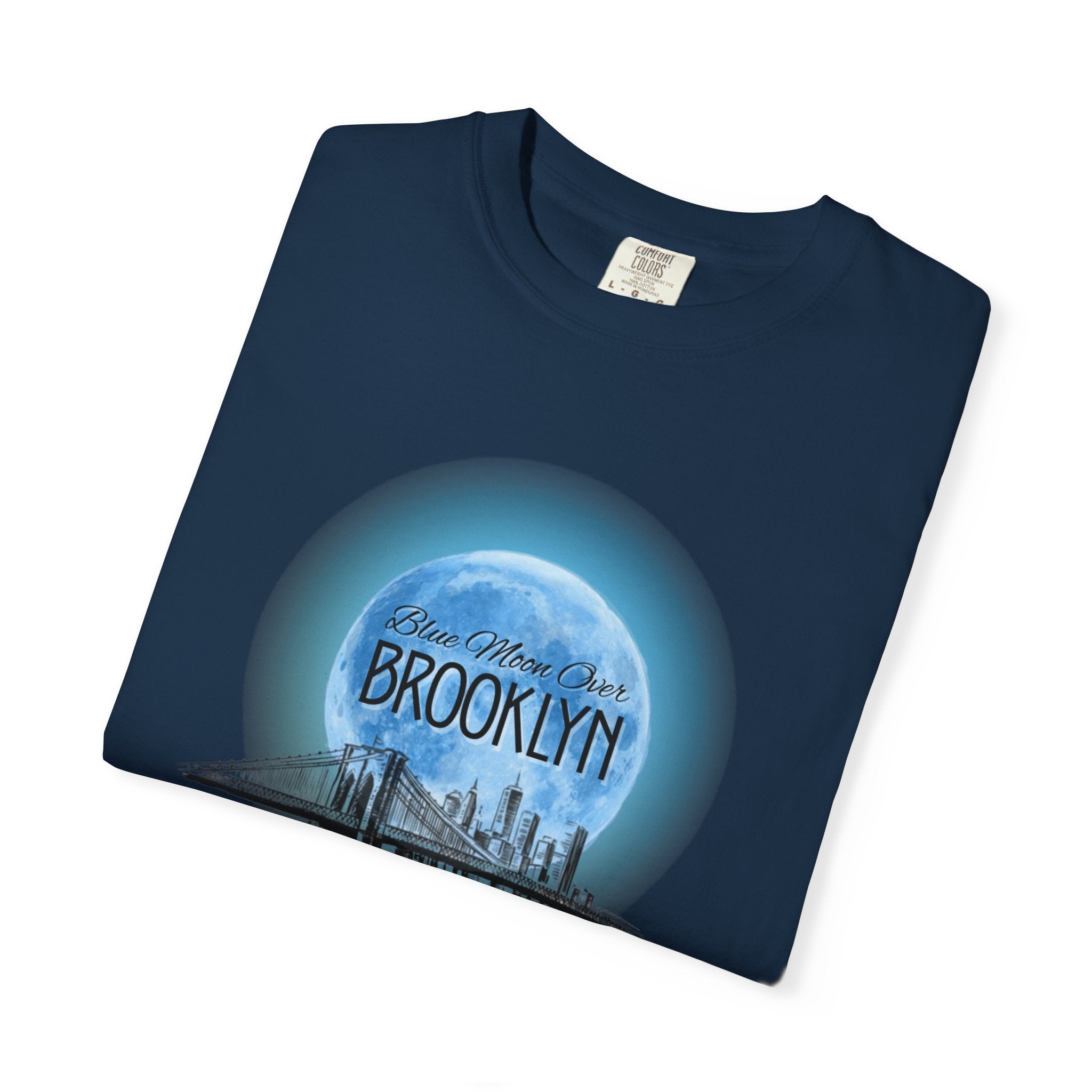 Blue Moon Over Brooklyn Tee – Made for Late Nights & Slow Mornings