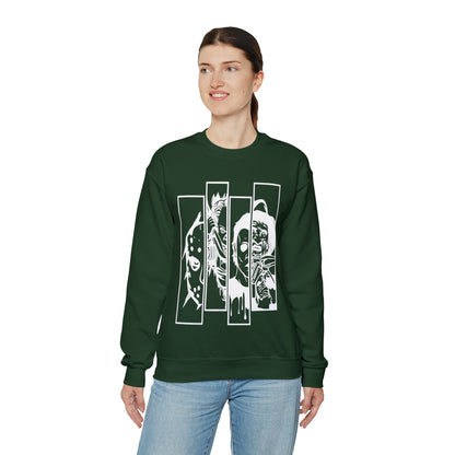 Horror Movie Friends Crewneck Sweatshirt