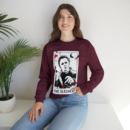 The Slasher Tarot Card Crewneck Sweatshirt