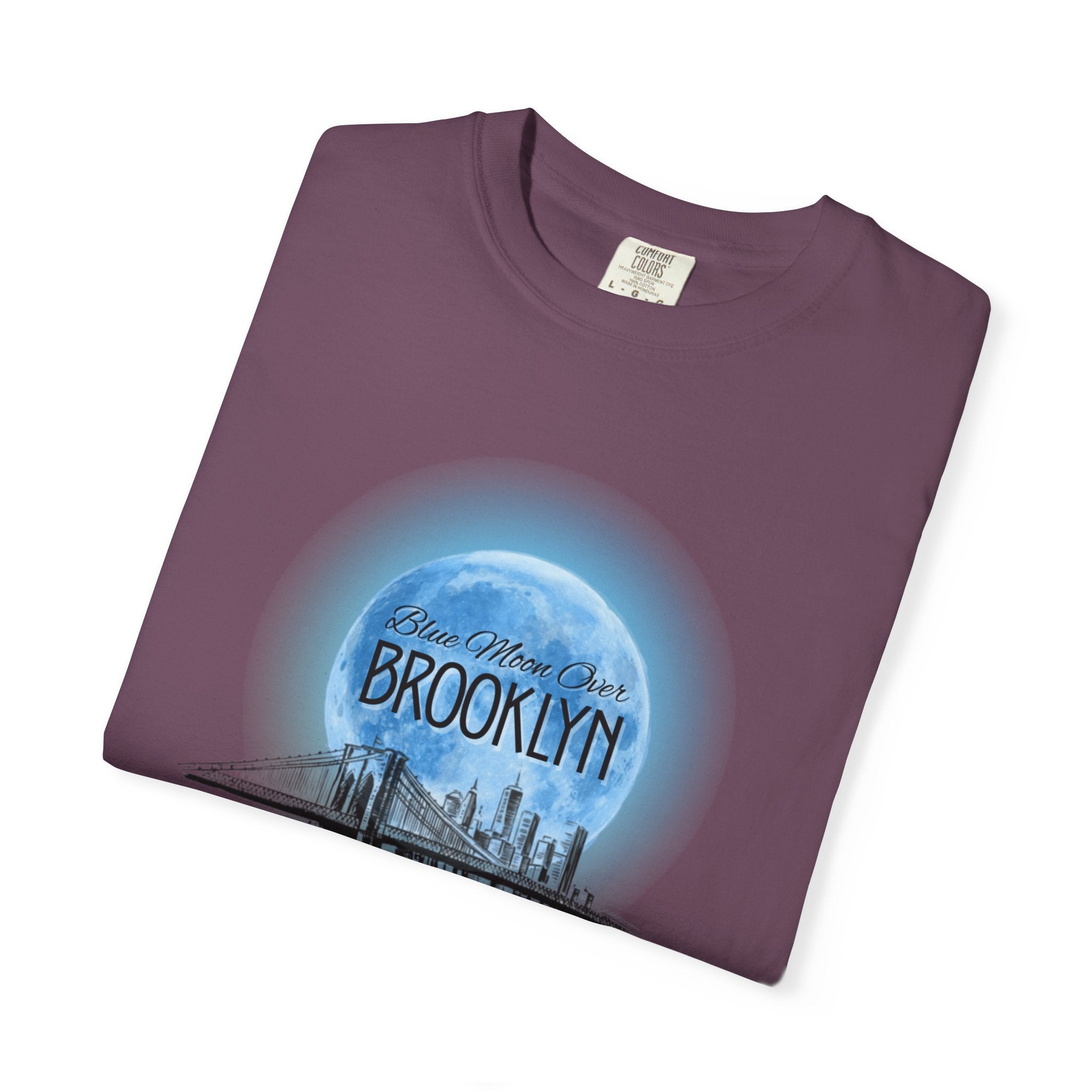Blue Moon Over Brooklyn Tee – Made for Late Nights & Slow Mornings