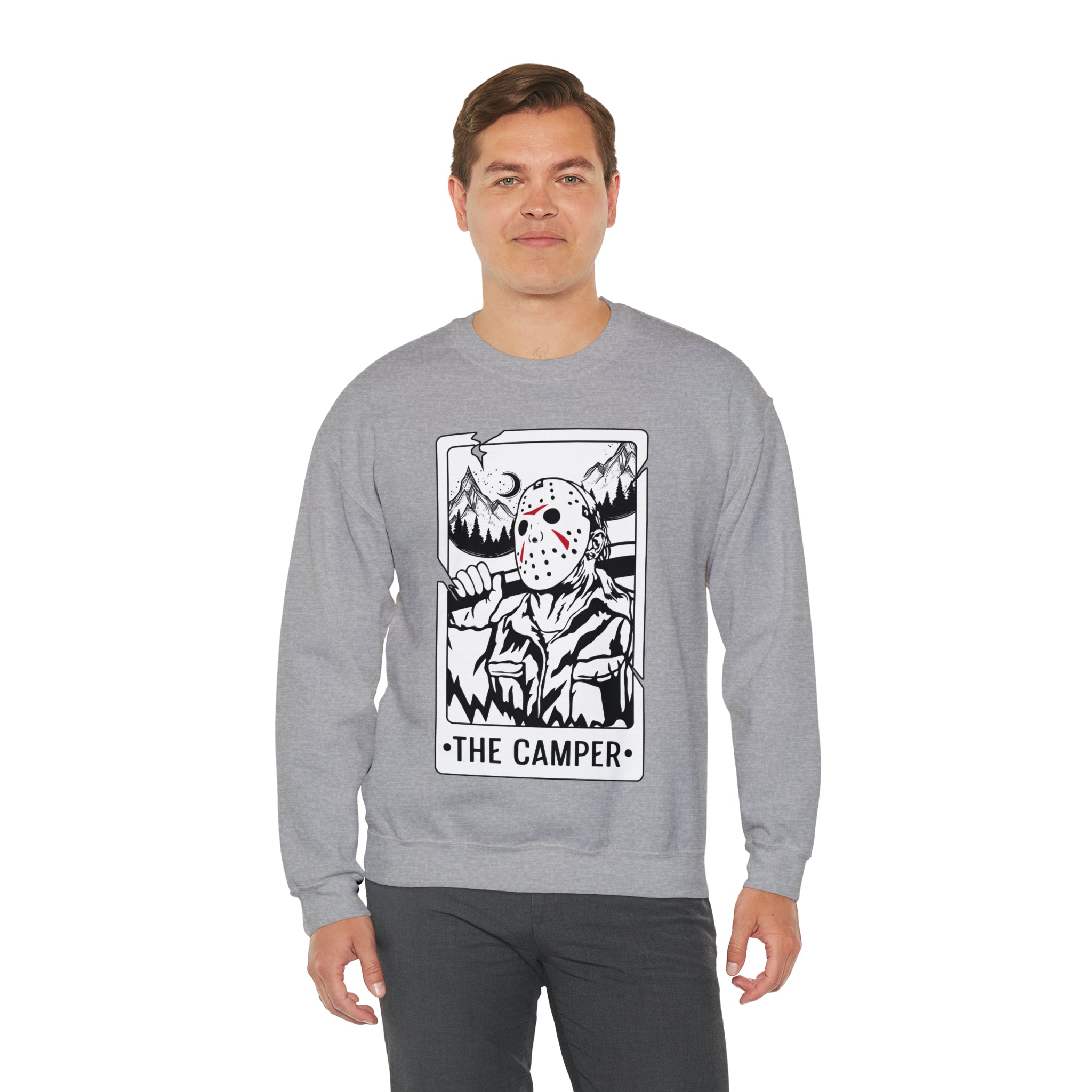 The Camper Tarot Card Crewneck Sweatshirt
