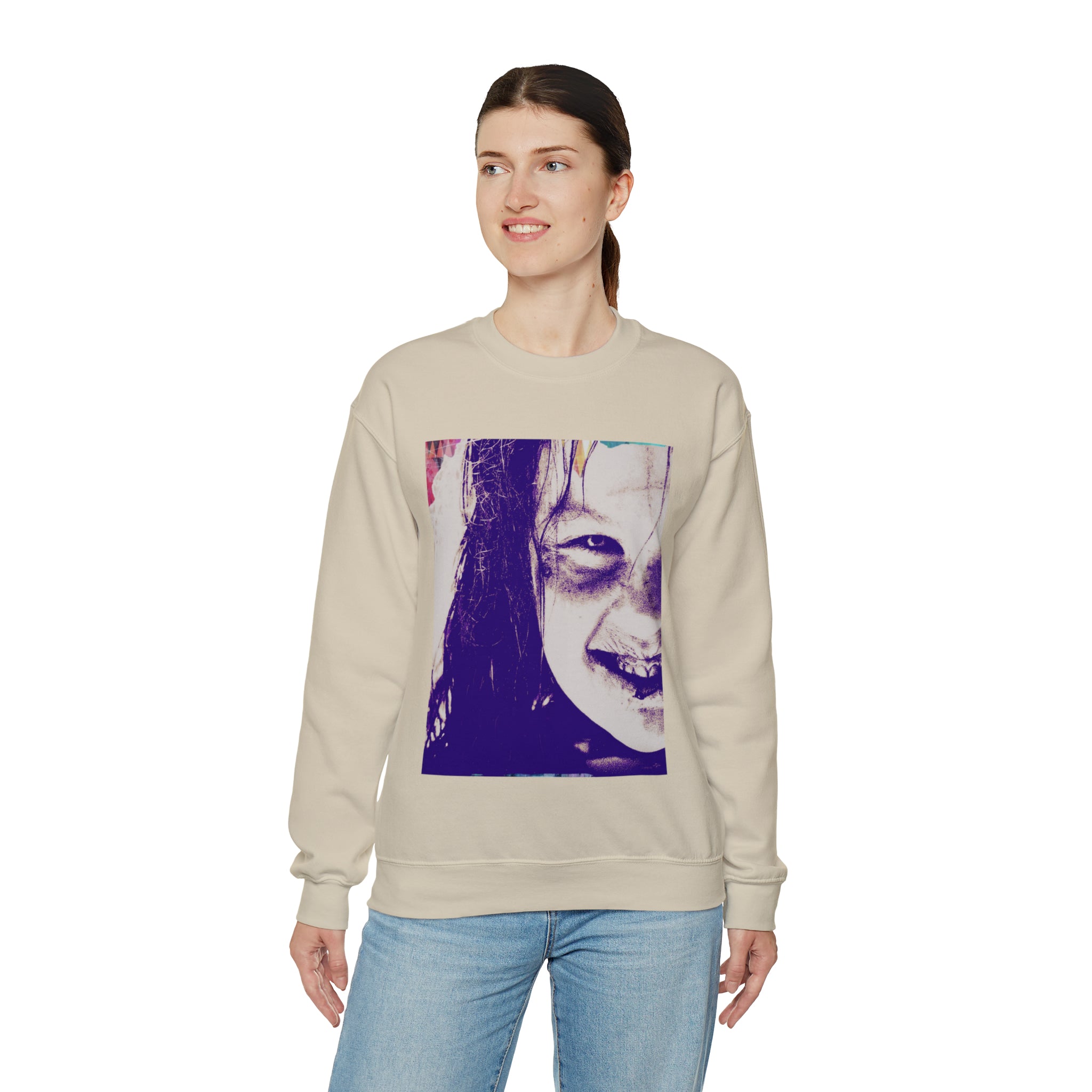 Exorcist Crewneck Sweatshirt (Purple Variant)