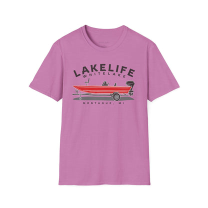 White Lake Fishing | Unisex Softstyle T-Shirt