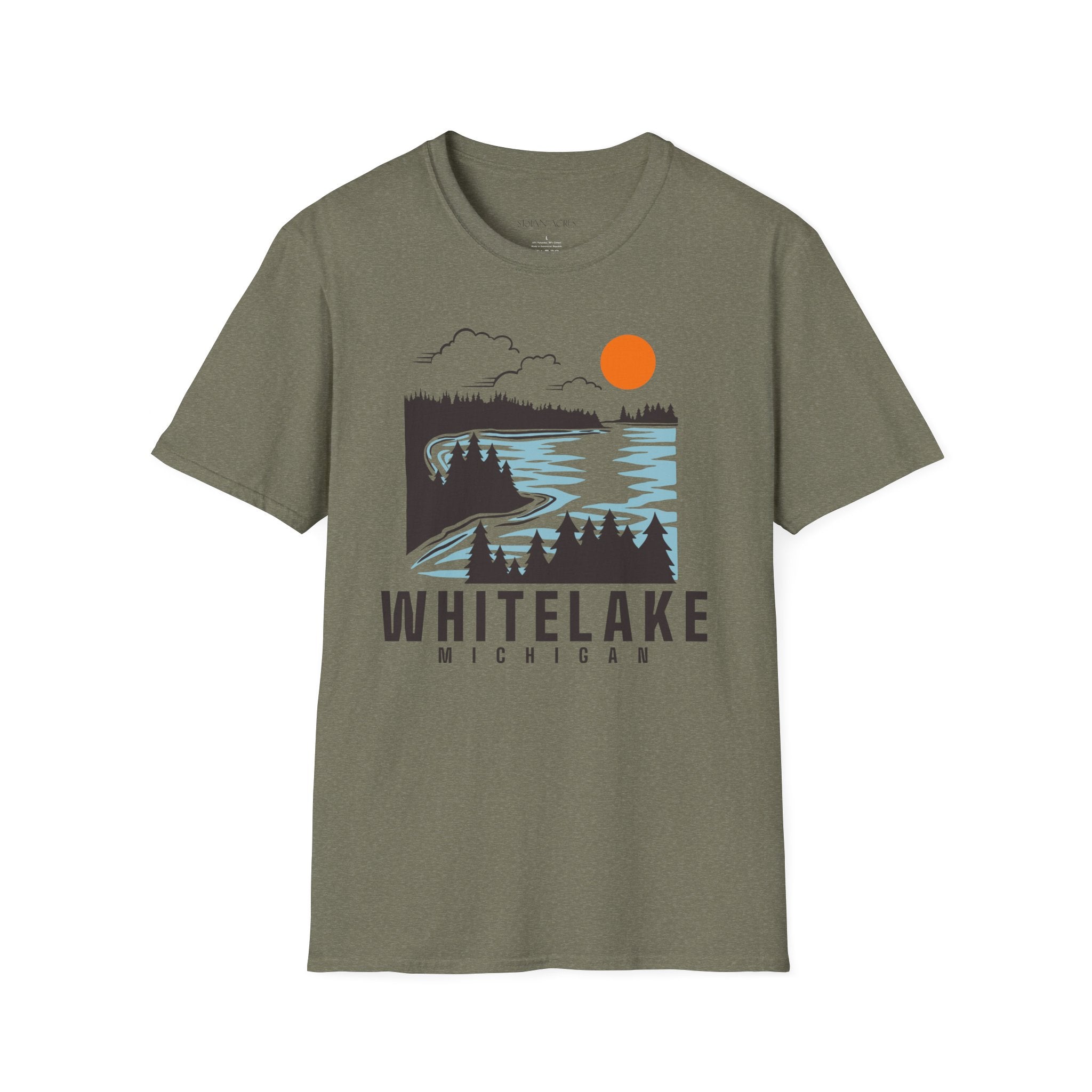 White Lake | Unisex Softstyle T-Shirt