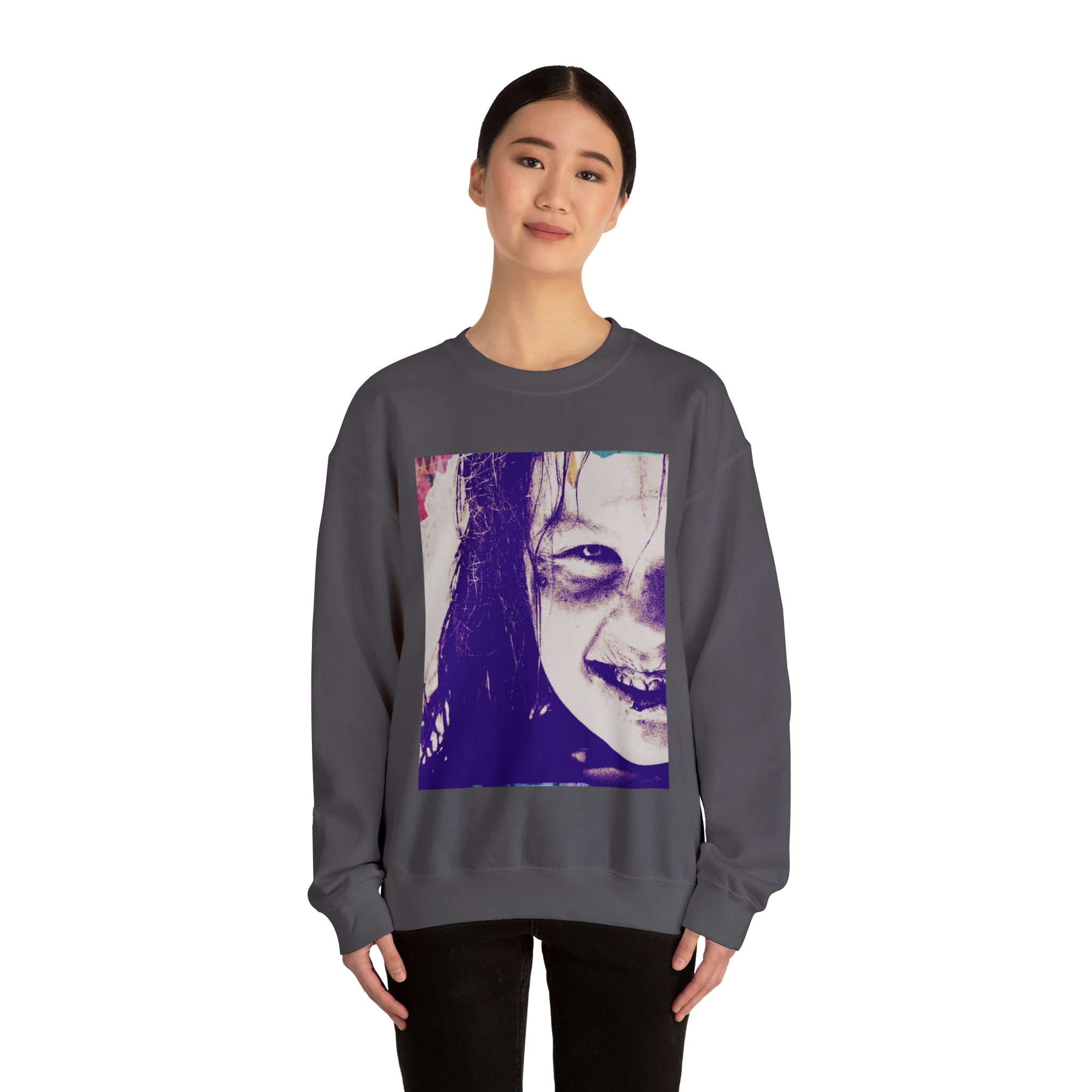 Exorcist Crewneck Sweatshirt (Purple Variant)