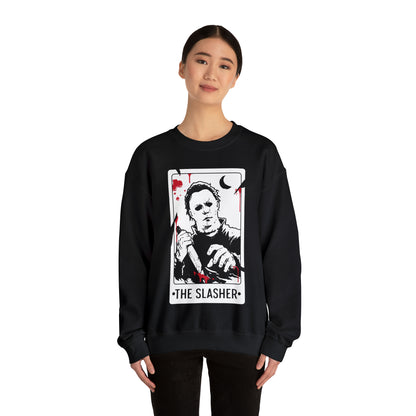 The Slasher Tarot Card Crewneck Sweatshirt