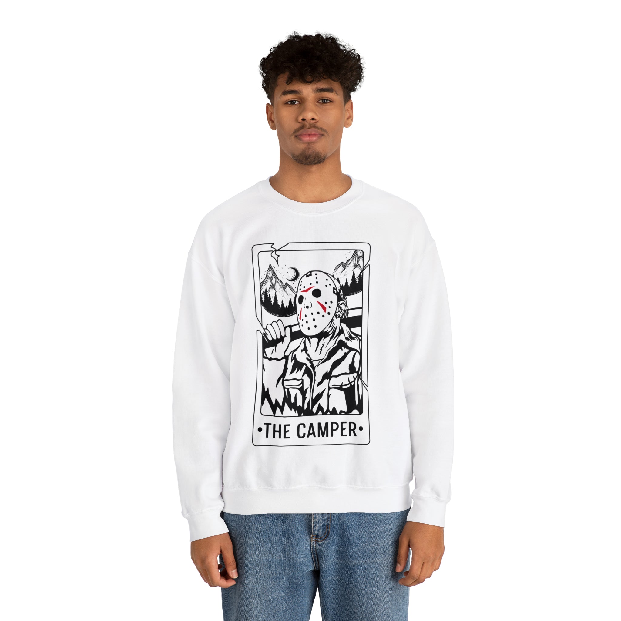 The Camper Tarot Card Crewneck Sweatshirt