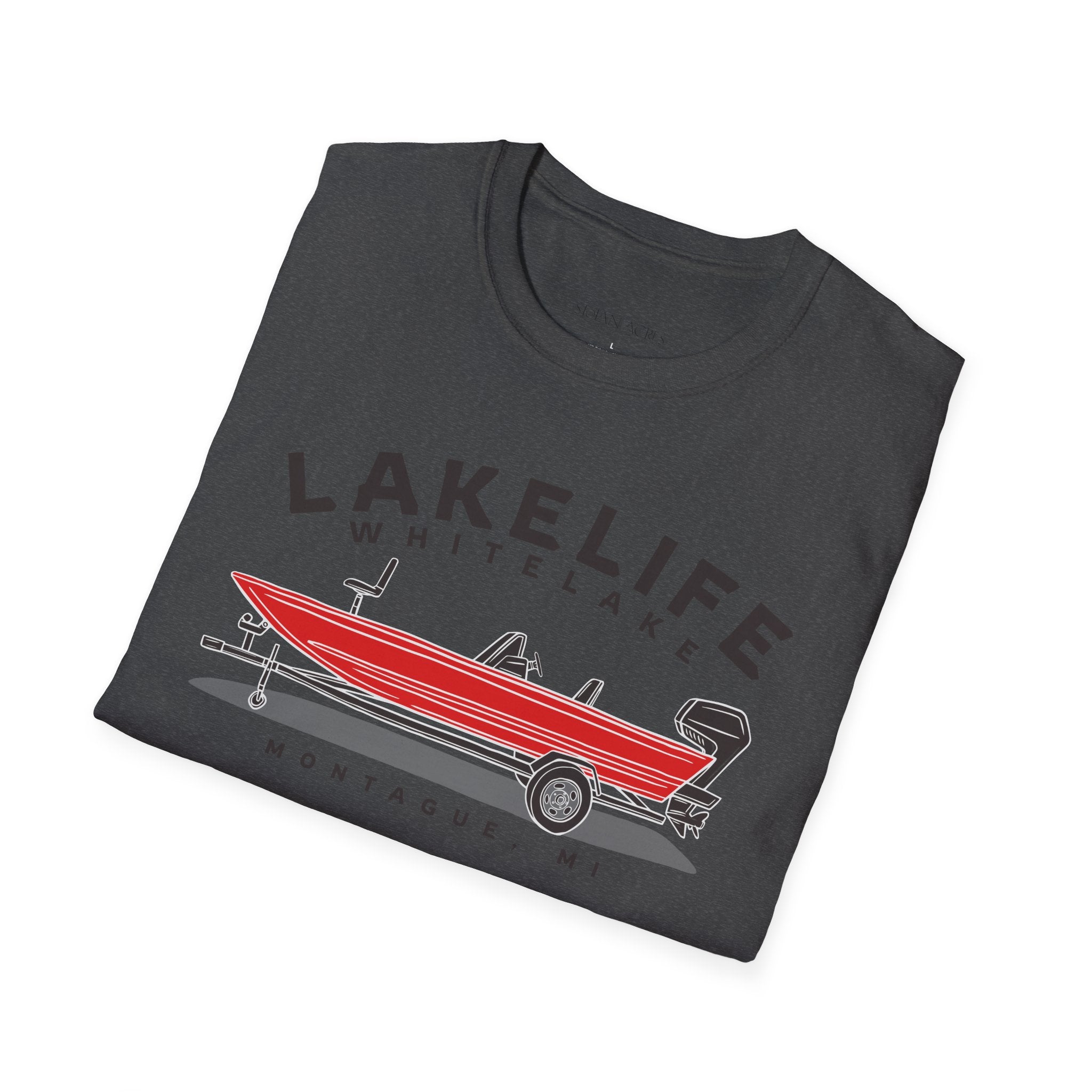 White Lake Fishing | Unisex Softstyle T-Shirt