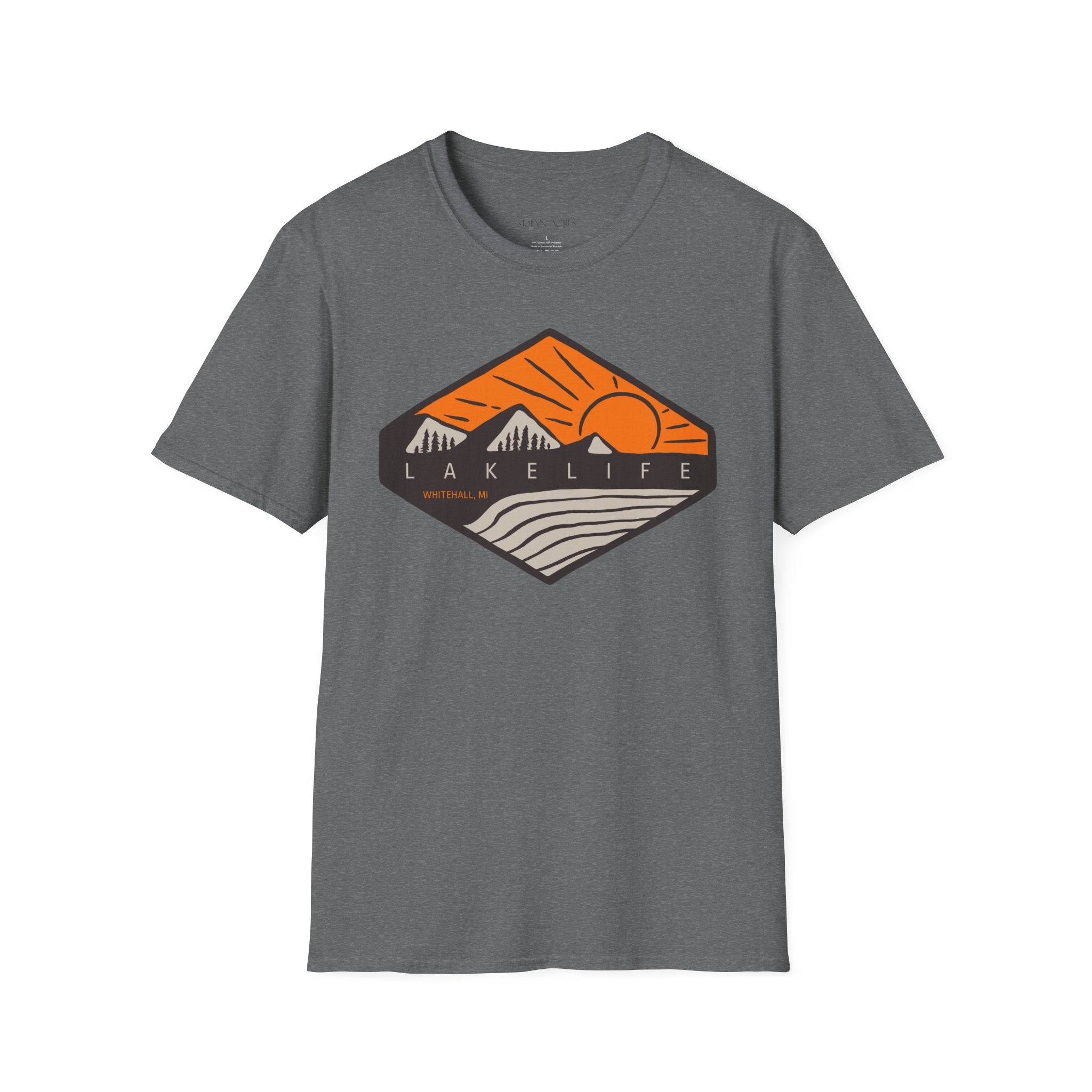 Orange Bluffs | Unisex Softstyle T-Shirt