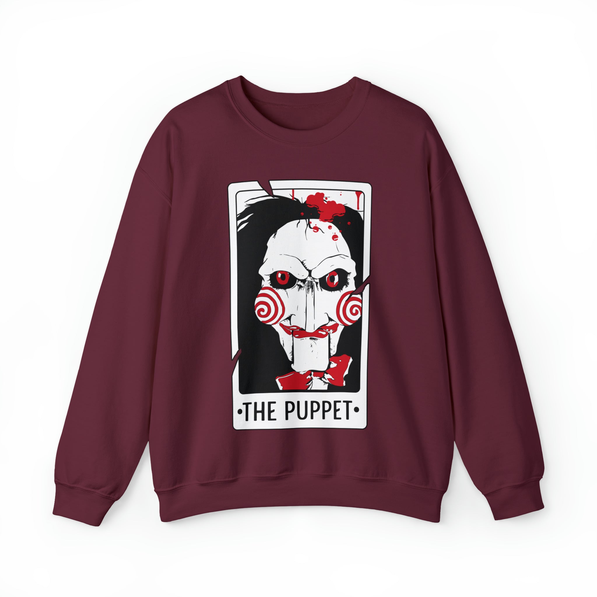 The Puppet Tarot Card Crewneck Sweatshirt