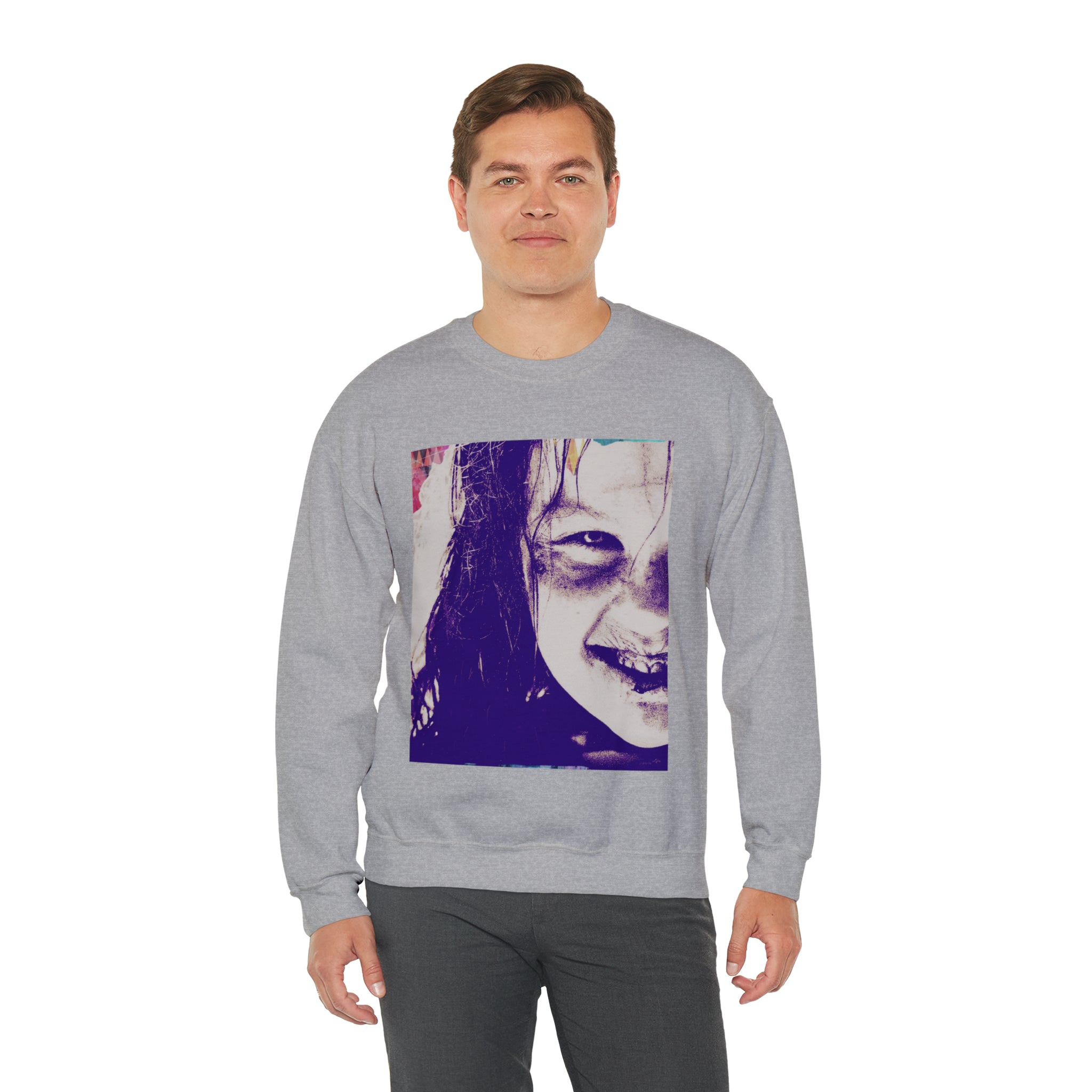 Exorcist Crewneck Sweatshirt (Purple Variant)