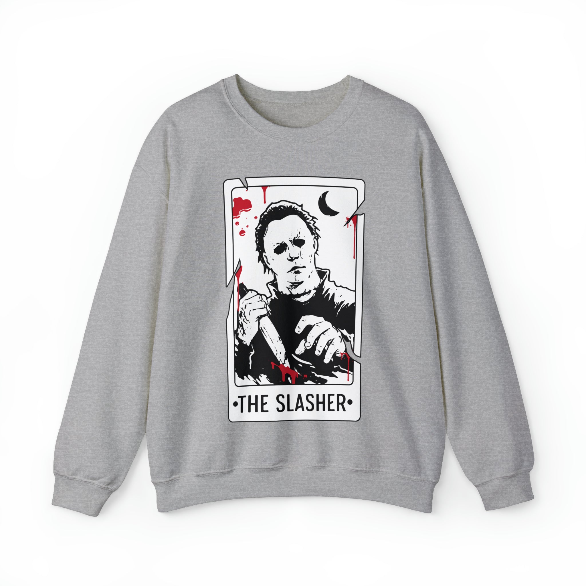 The Slasher Tarot Card Crewneck Sweatshirt