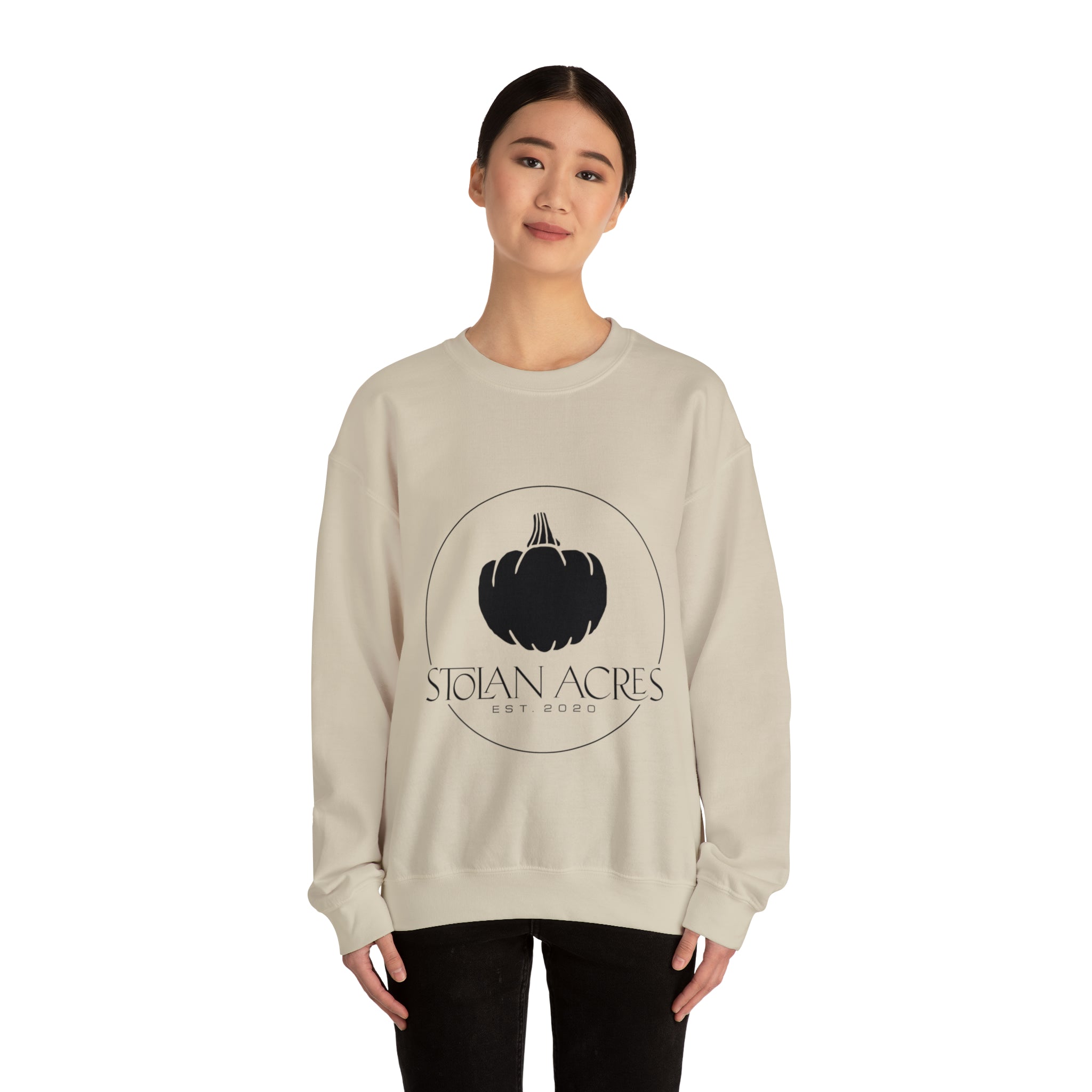 Stolan Acres Pumpkin Crewneck Sweatshirt