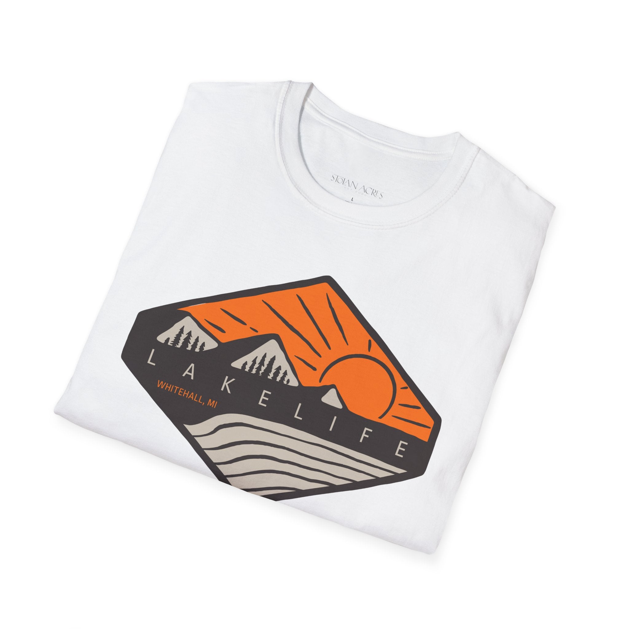 Orange Bluffs | Unisex Softstyle T-Shirt