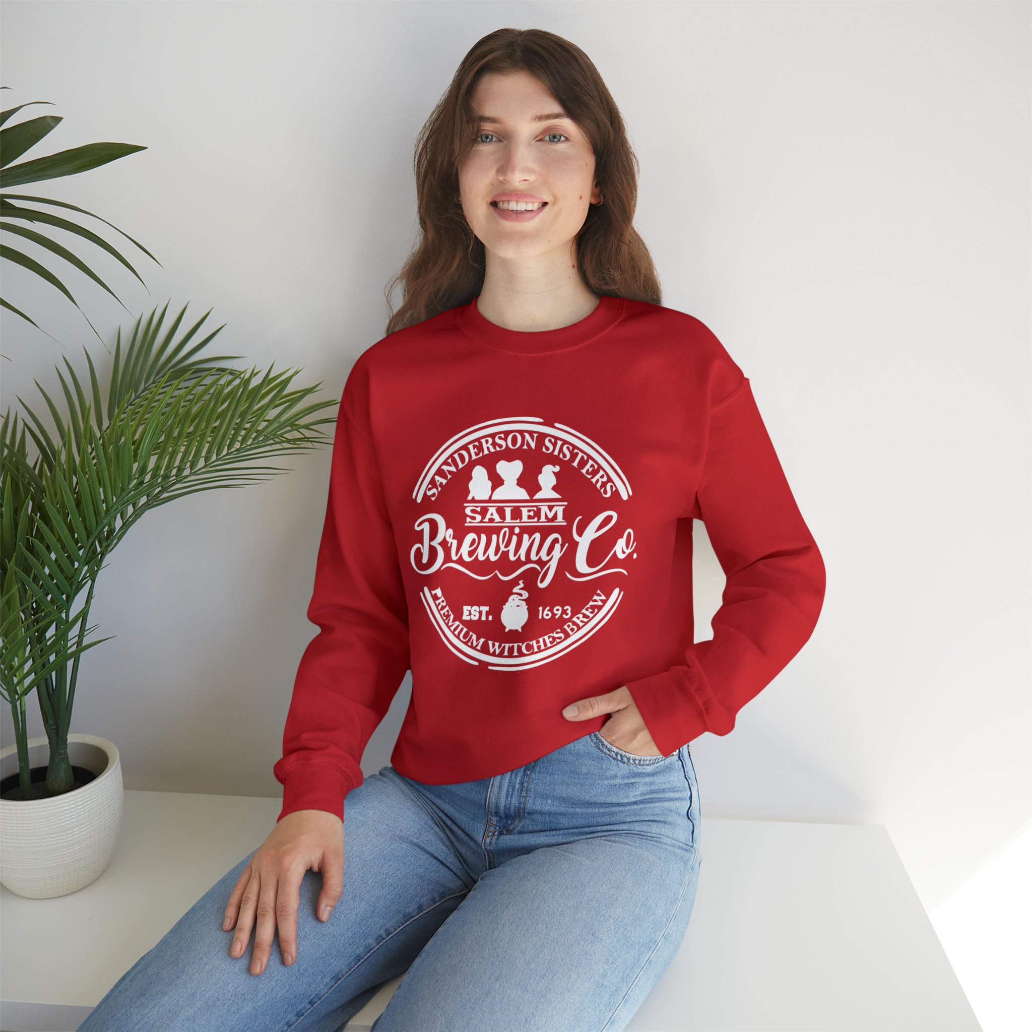 Sanderson Sisters Salem Brewing Co. Crewneck Sweatshirt