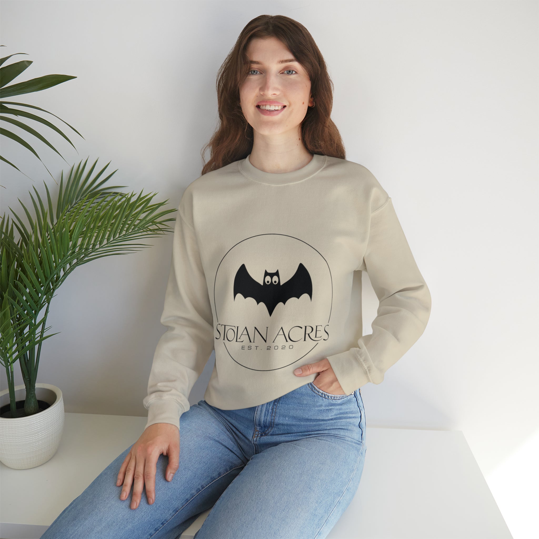 Stolan Acres Bat Crewneck Sweatshirt
