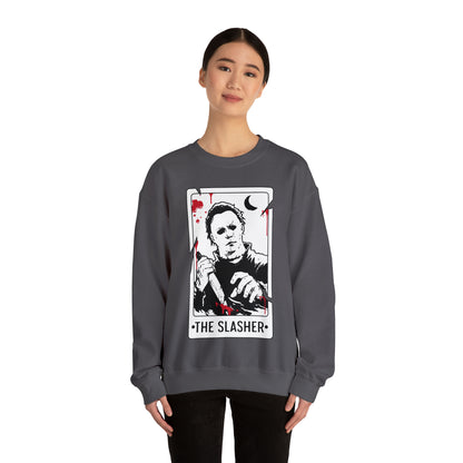 The Slasher Tarot Card Crewneck Sweatshirt