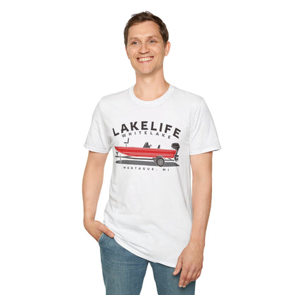 White Lake Fishing | Unisex Softstyle T-Shirt