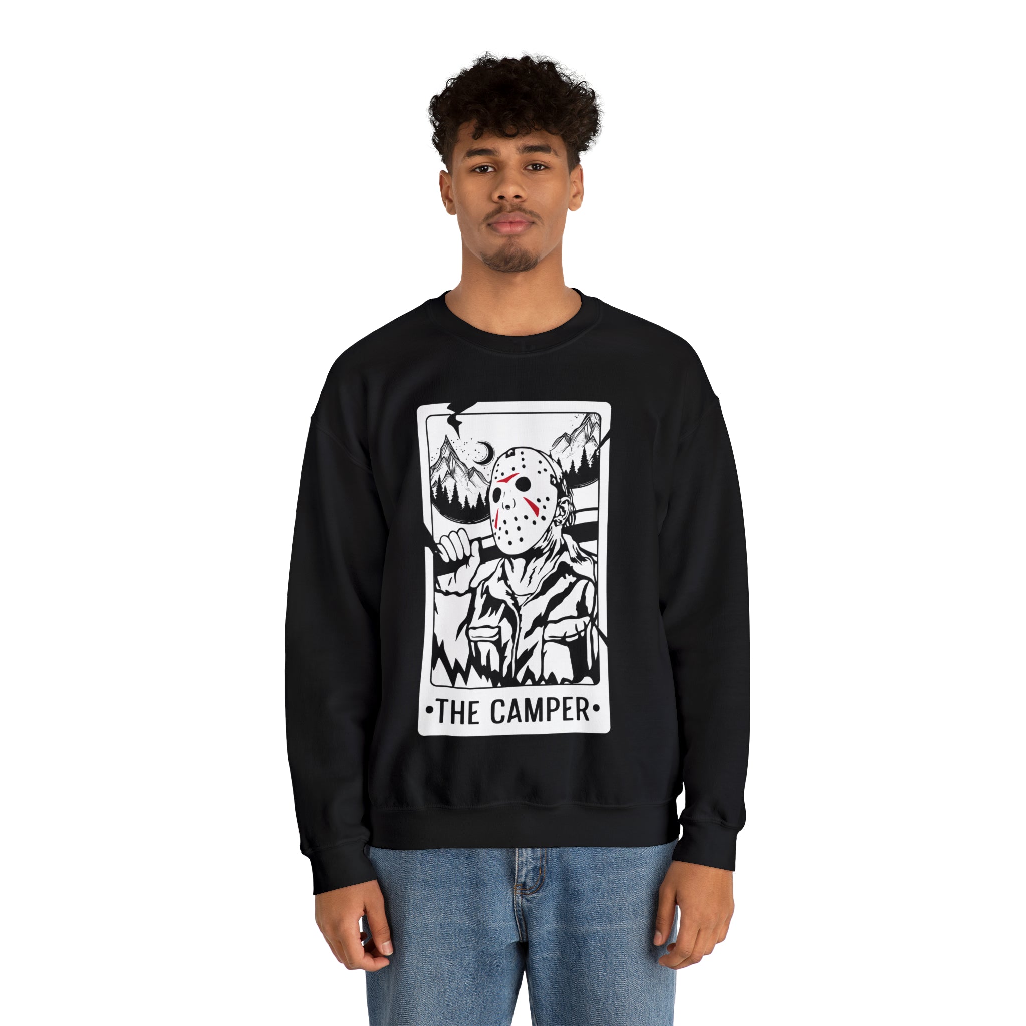 The Camper Tarot Card Crewneck Sweatshirt