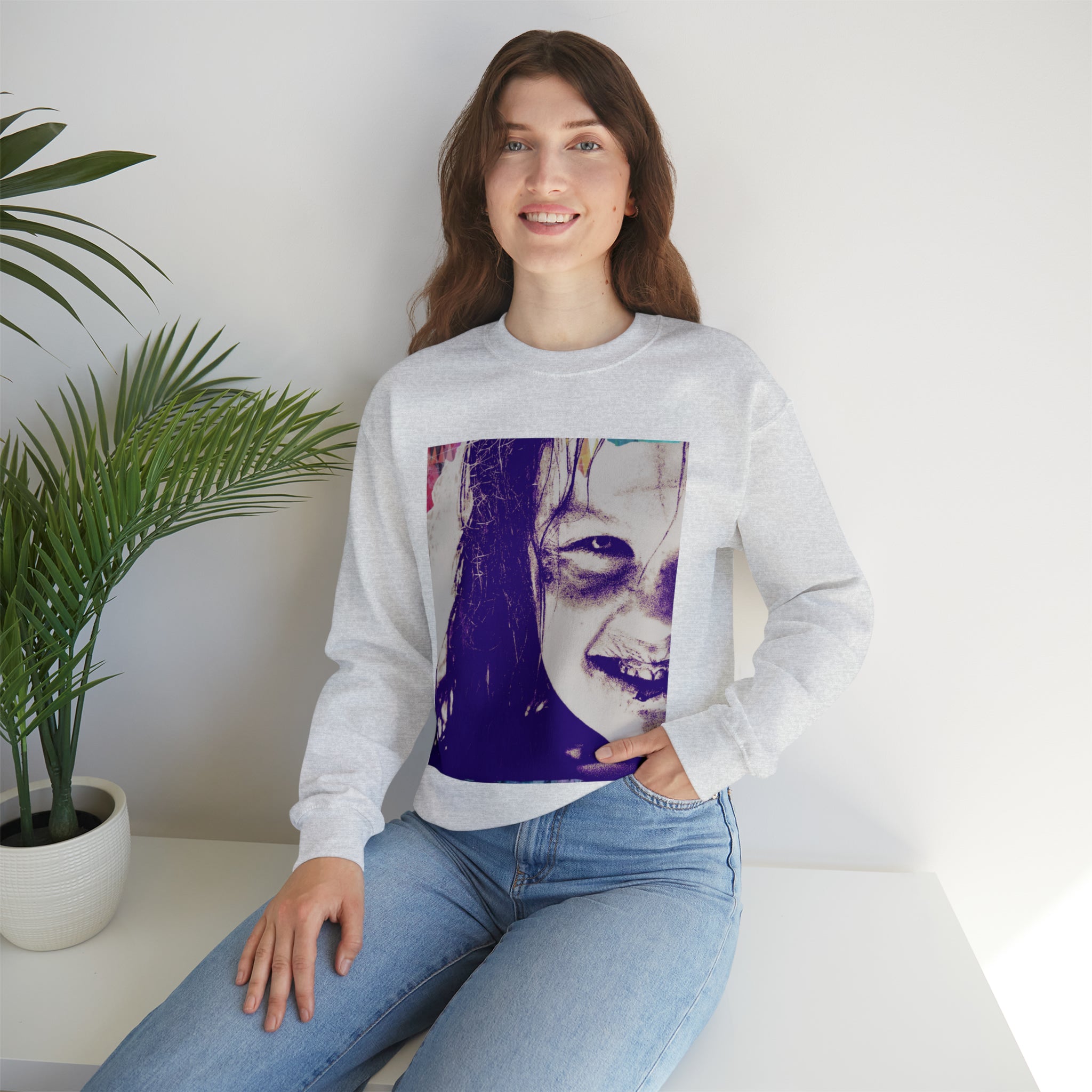 Exorcist Crewneck Sweatshirt (Purple Variant)