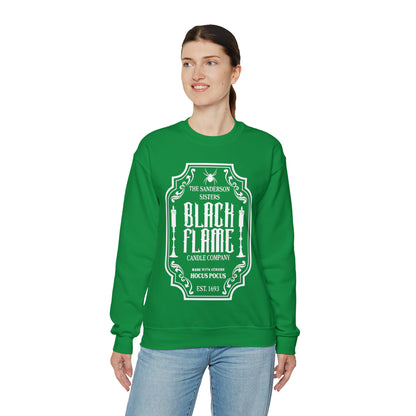 Sanderson Sisters Black Flame Candle Co Crewneck Sweatshirt