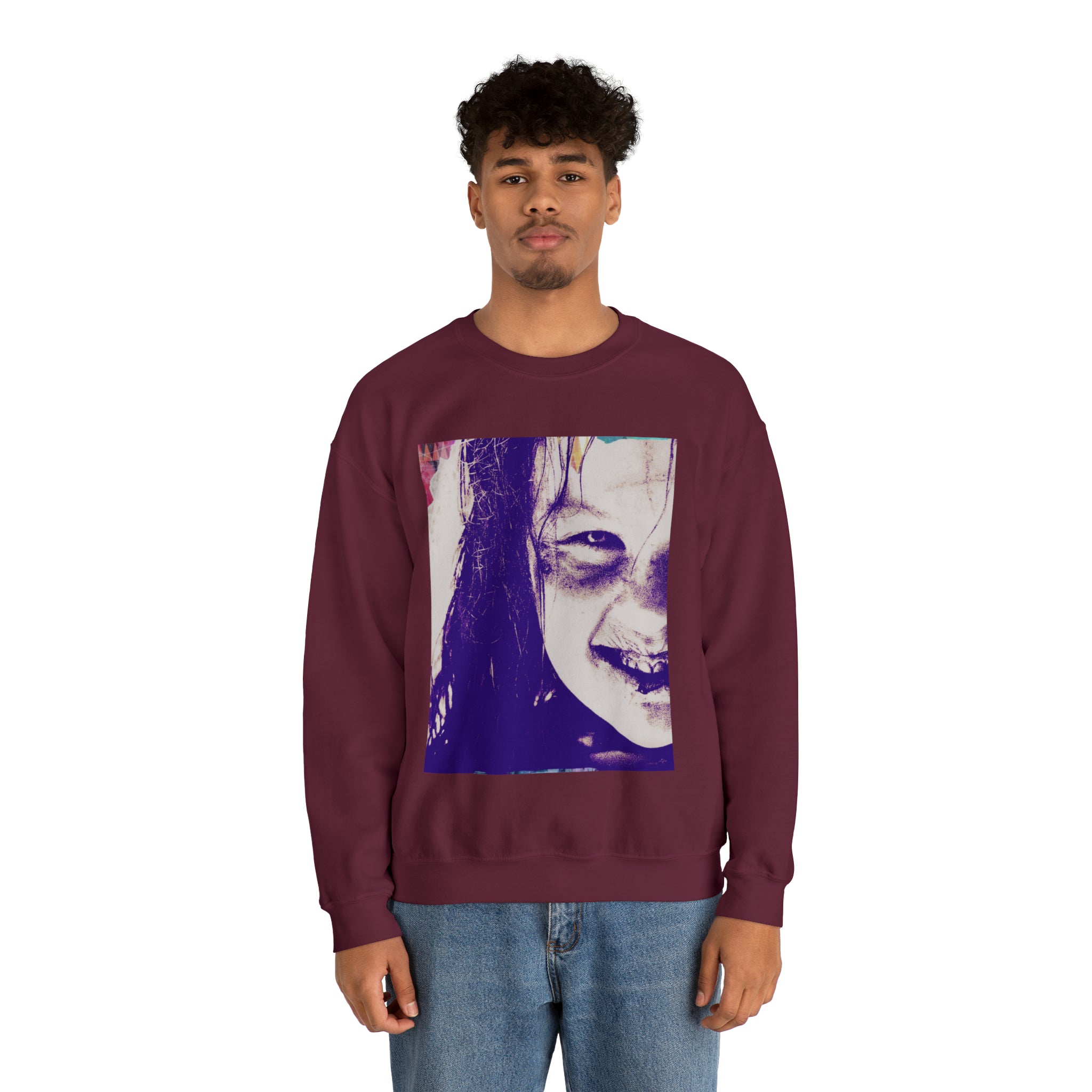 Exorcist Crewneck Sweatshirt (Purple Variant)
