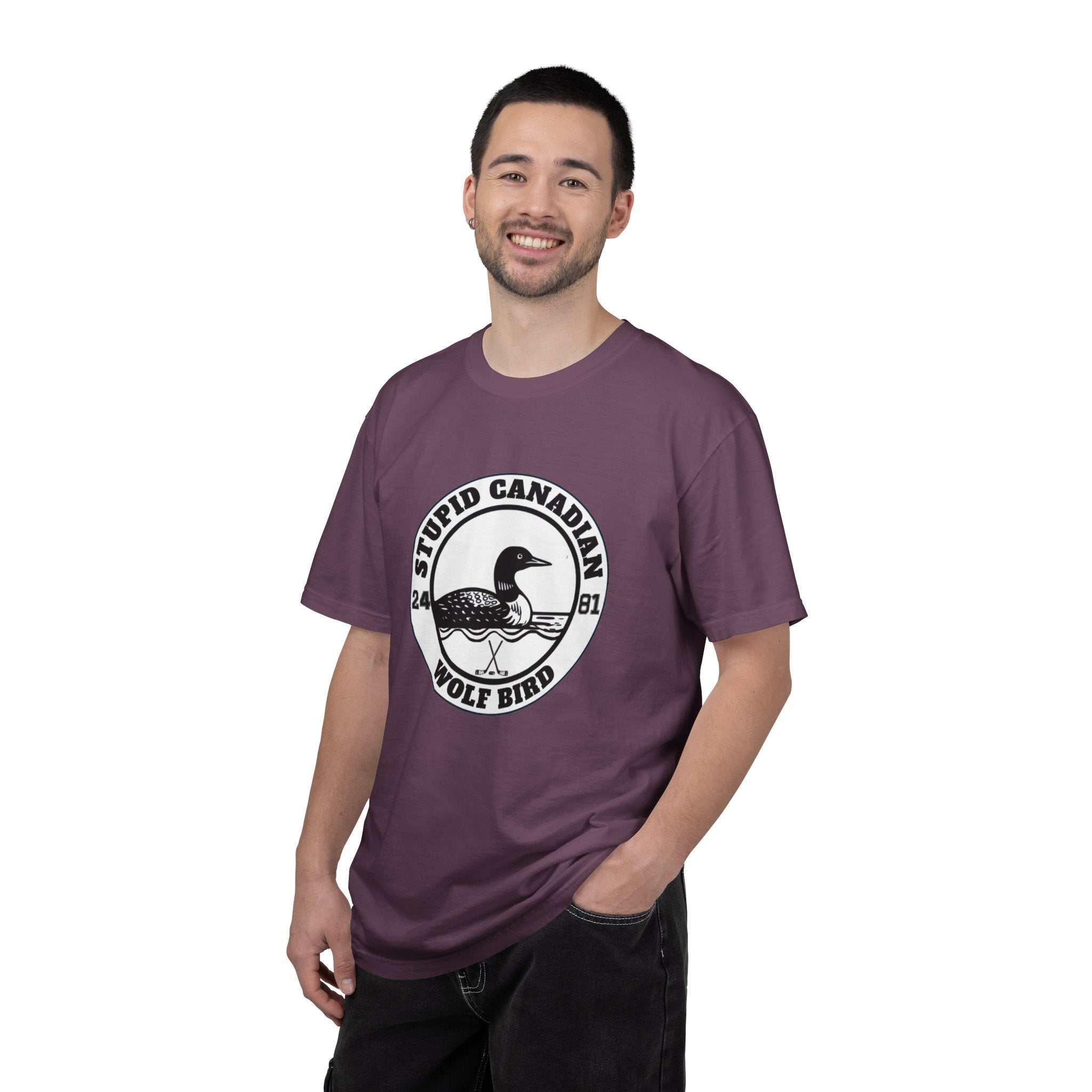 Wolf Bird Graphic Tee | Dry Humor Outdoor Shirt