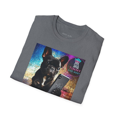 Timmy: Live Host | Unisex Softstyle T-Shirt