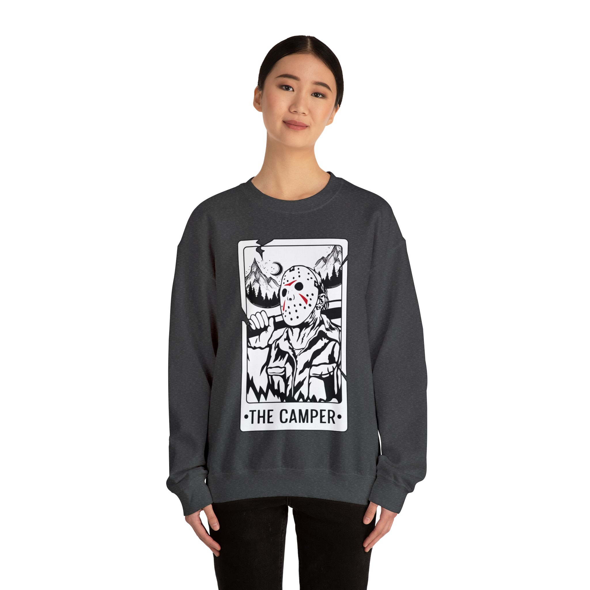 The Camper Tarot Card Crewneck Sweatshirt