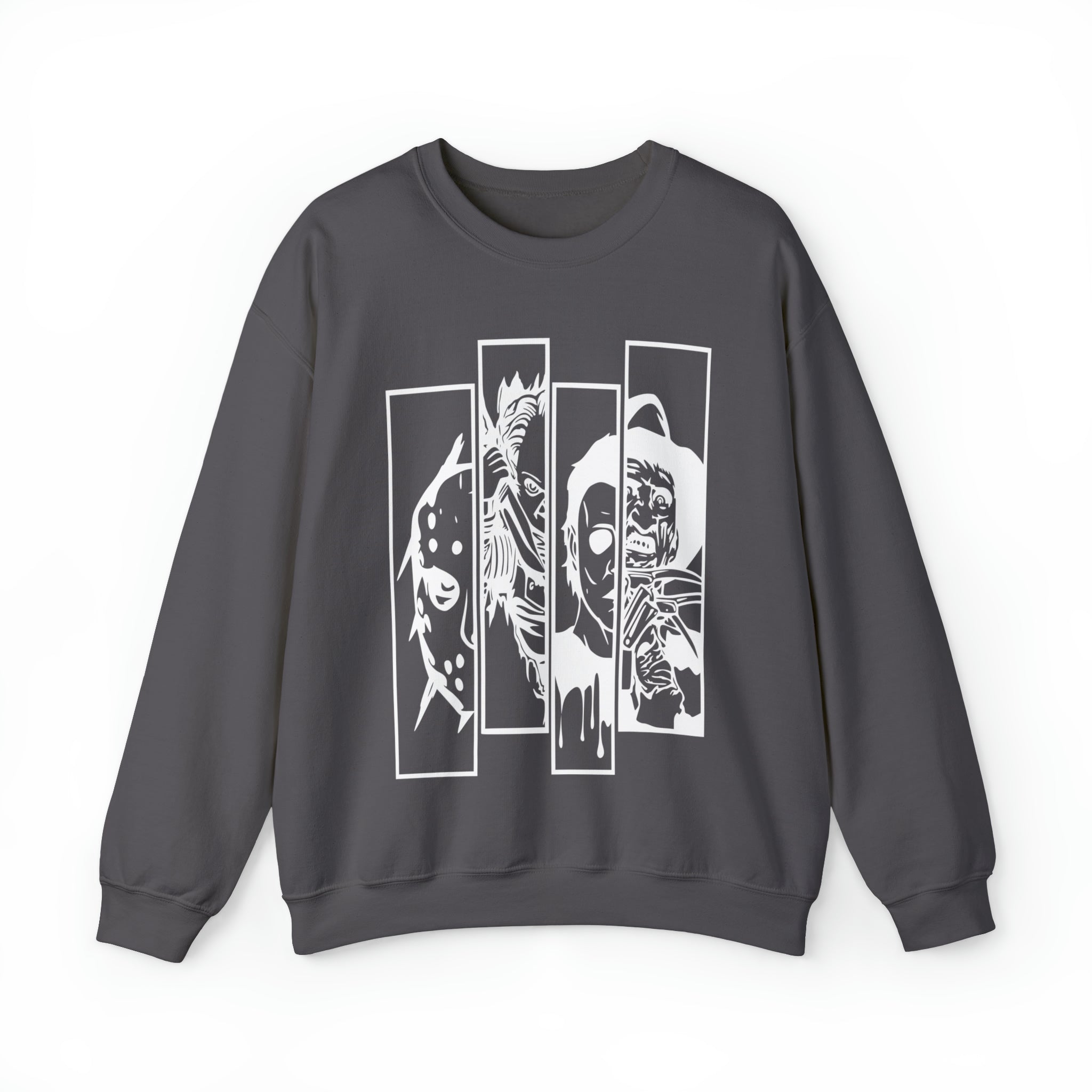 Horror Movie Friends Crewneck Sweatshirt