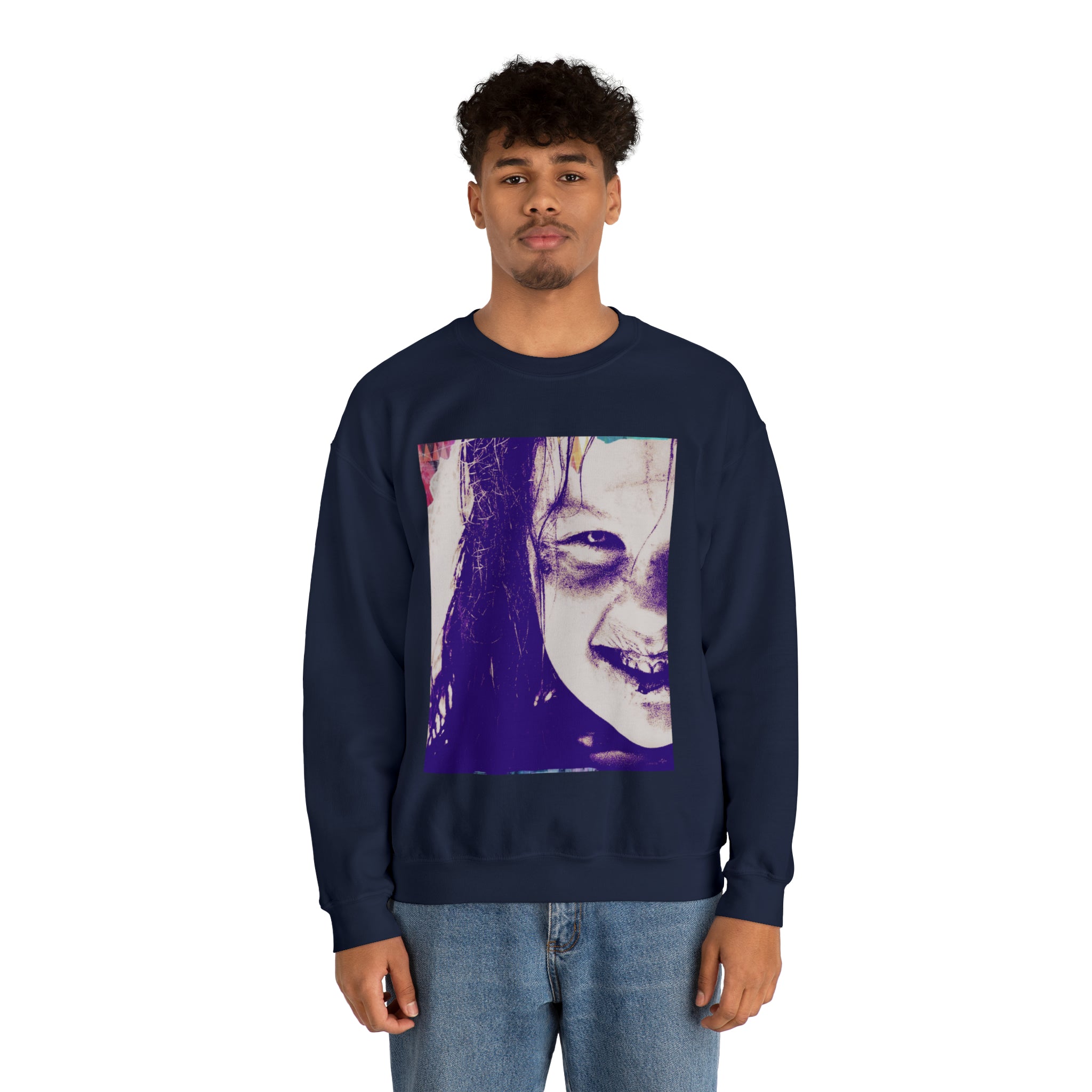 Exorcist Crewneck Sweatshirt (Purple Variant)