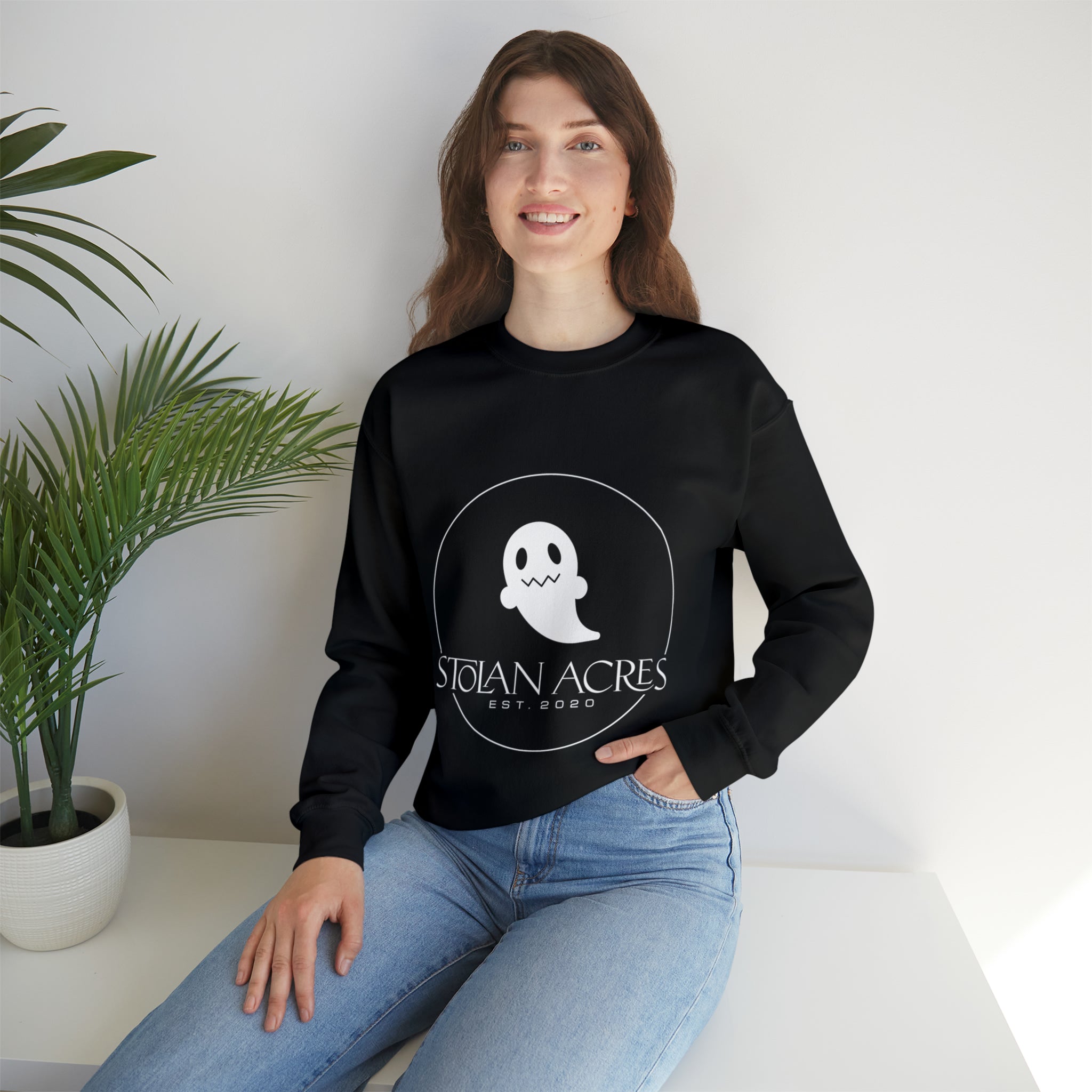 Stolan Acres Ghost Crewneck Sweatshirt