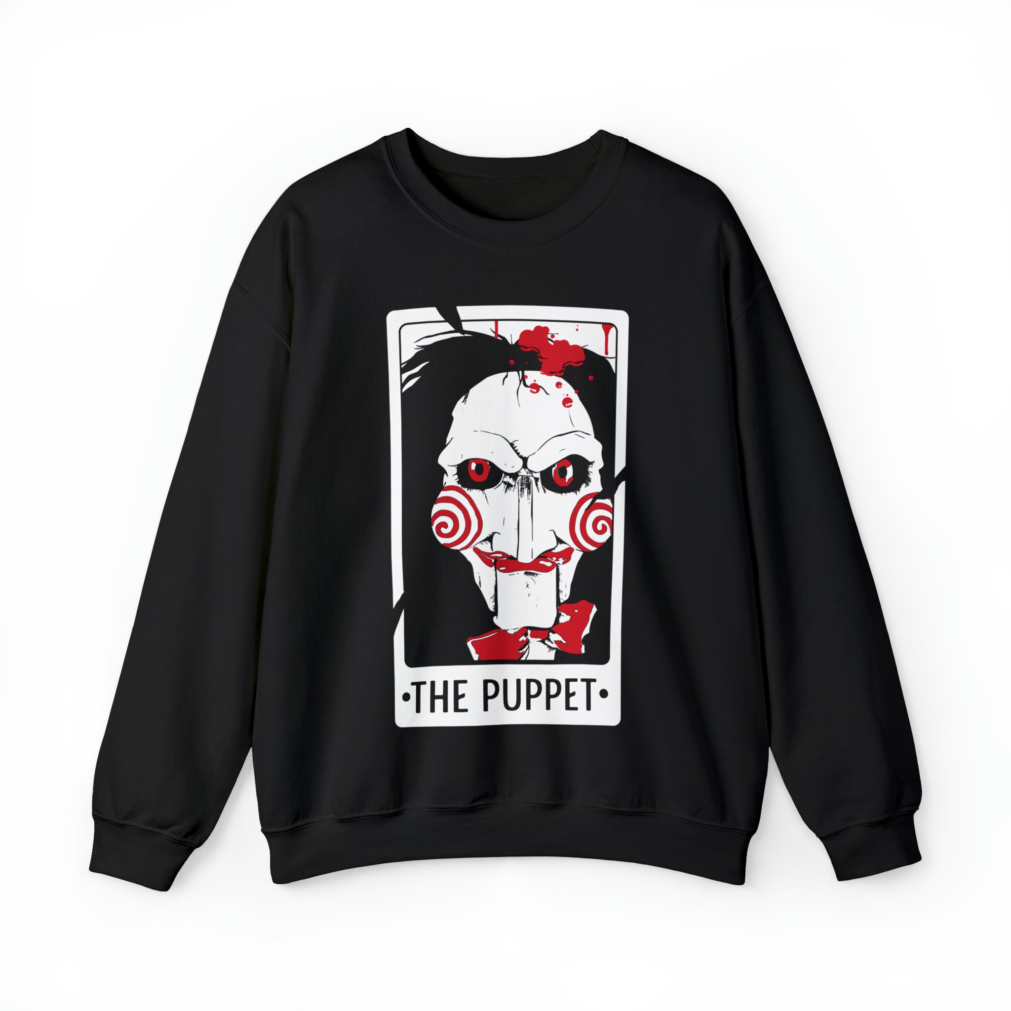 The Puppet Tarot Card Crewneck Sweatshirt