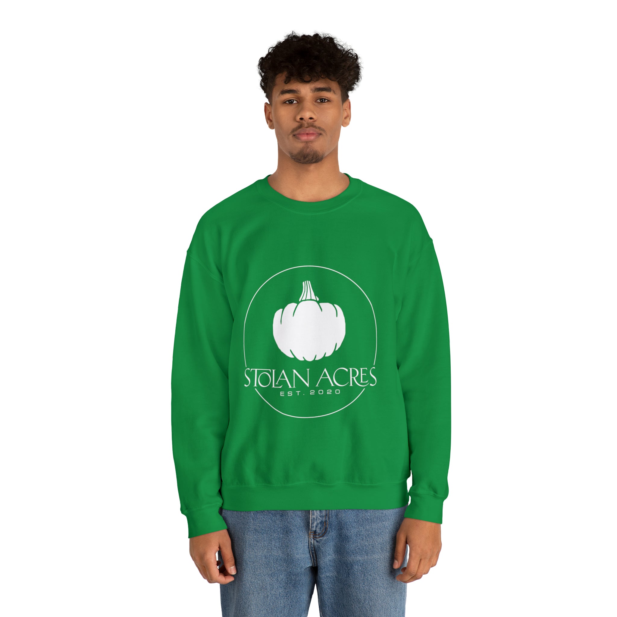 Stolan Acres Pumpkin Crewneck Sweatshirt