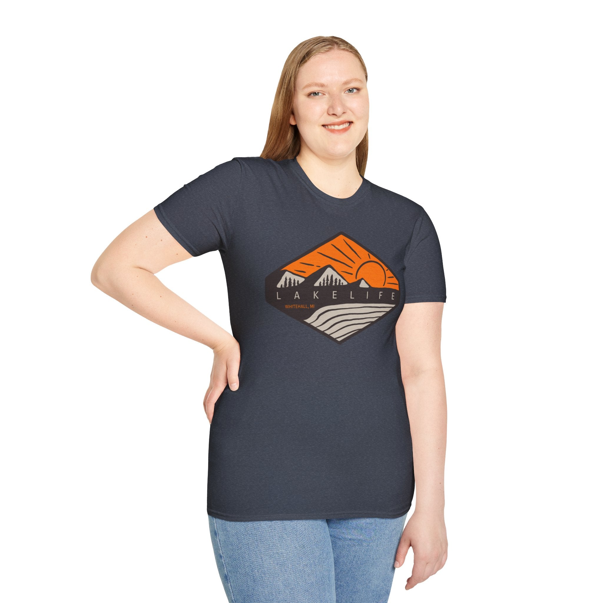 Orange Bluffs | Unisex Softstyle T-Shirt