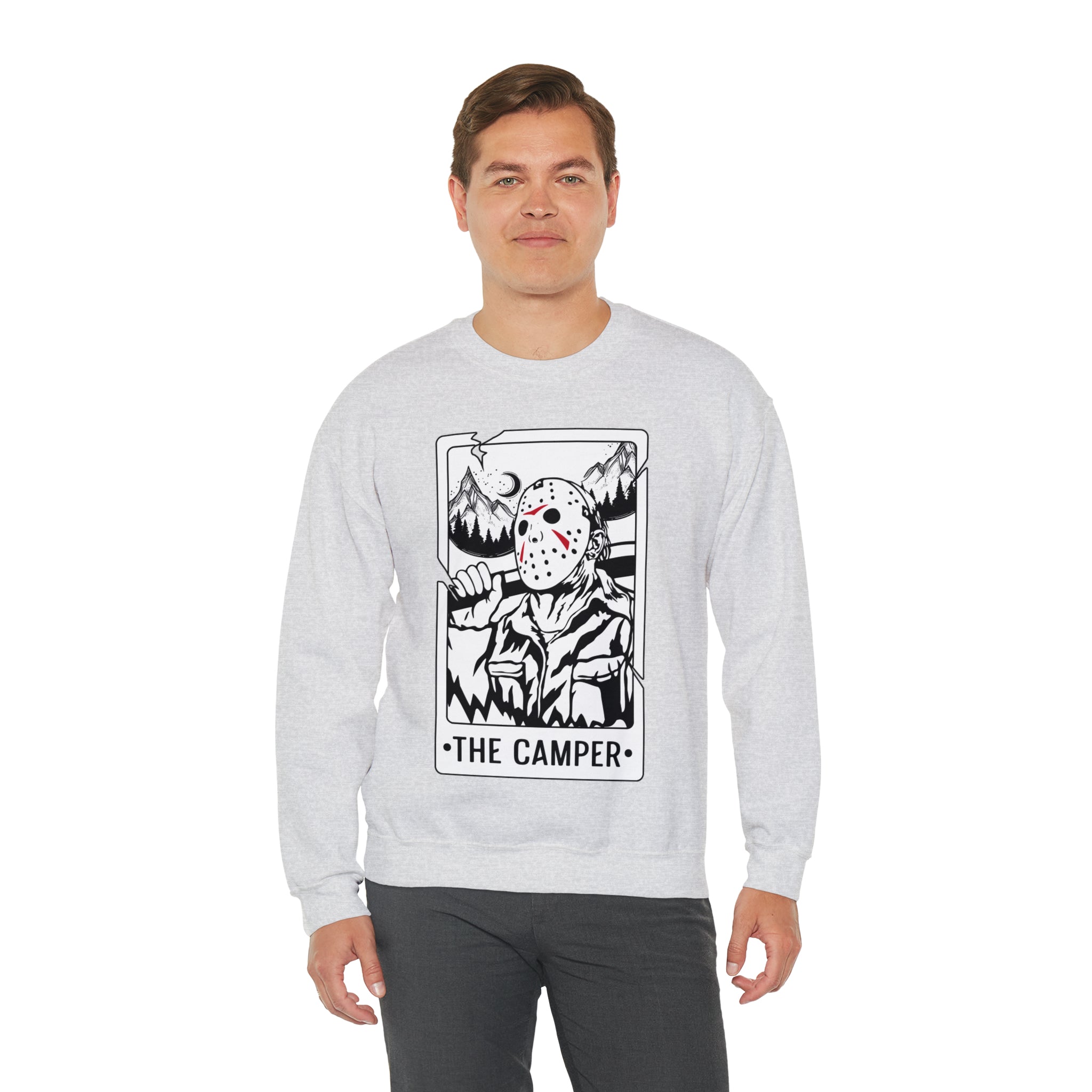 The Camper Tarot Card Crewneck Sweatshirt