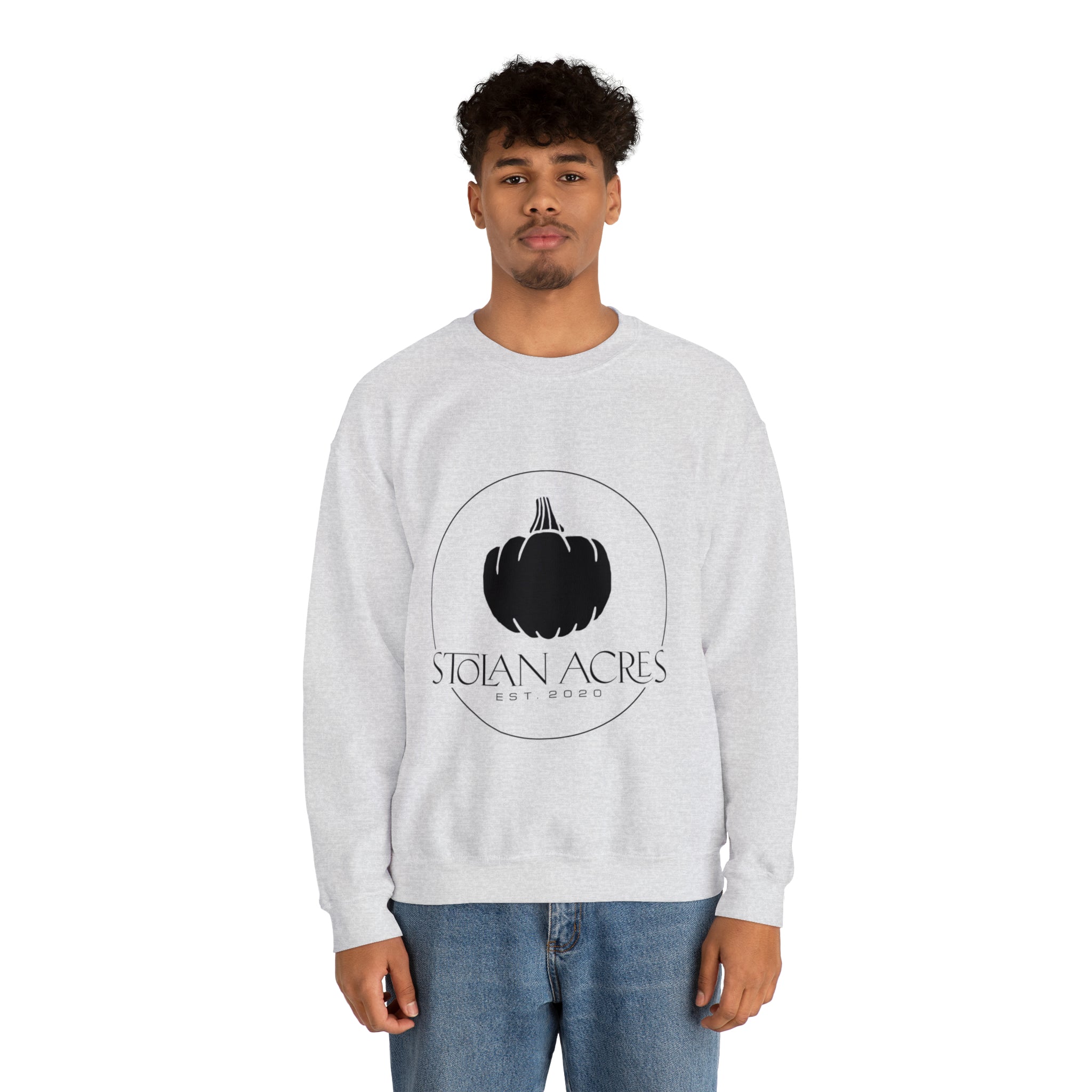 Stolan Acres Pumpkin Crewneck Sweatshirt
