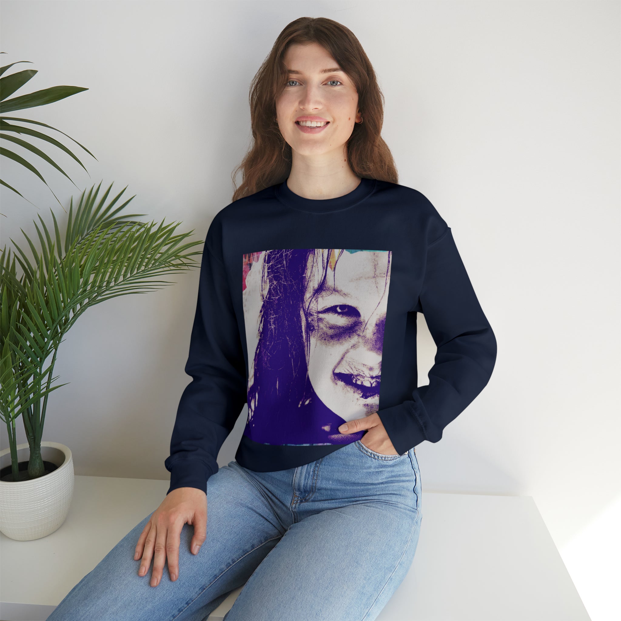 Exorcist Crewneck Sweatshirt (Purple Variant)