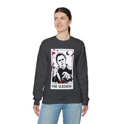 The Slasher Tarot Card Crewneck Sweatshirt