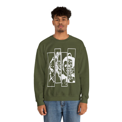 Horror Movie Friends Crewneck Sweatshirt