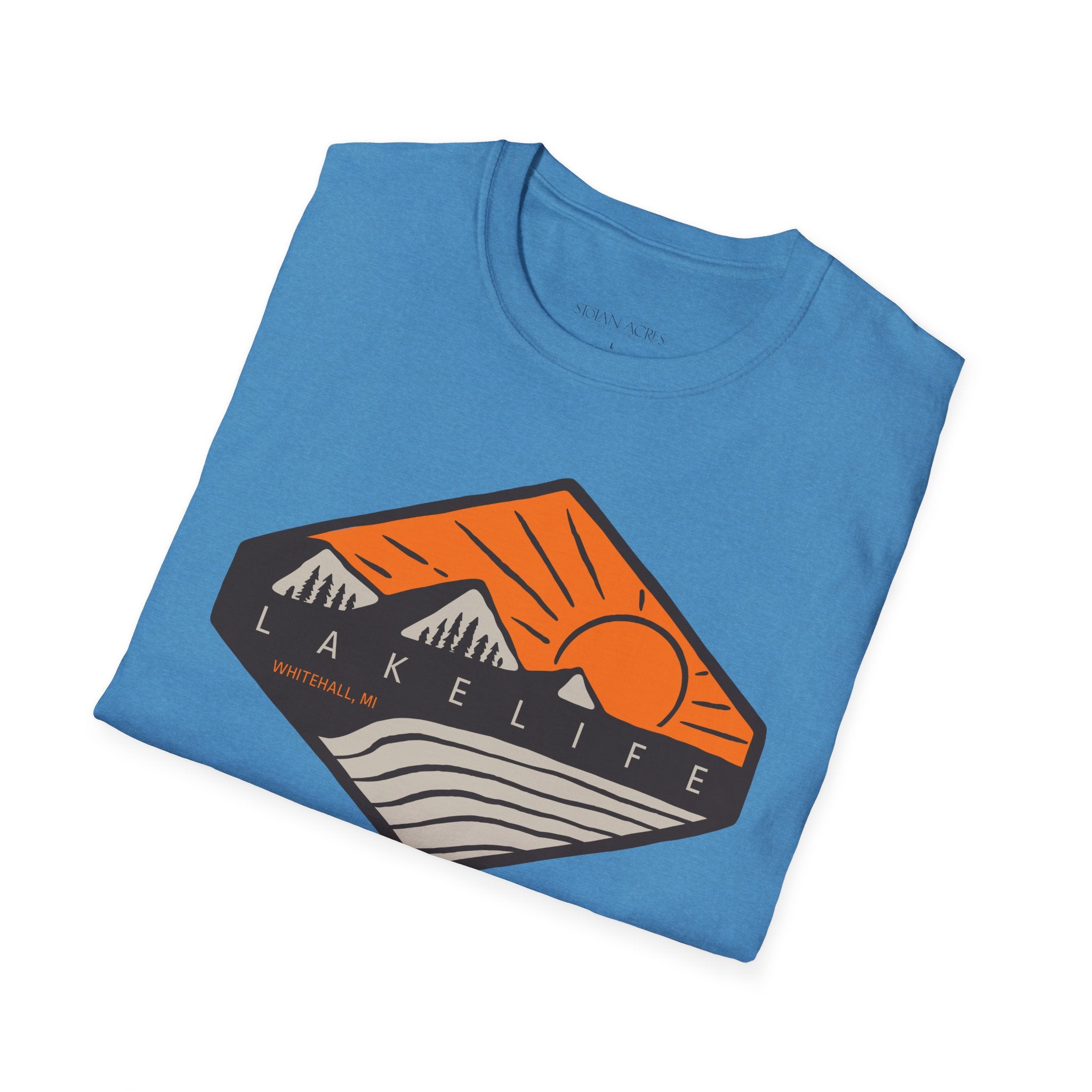 Orange Bluffs | Unisex Softstyle T-Shirt
