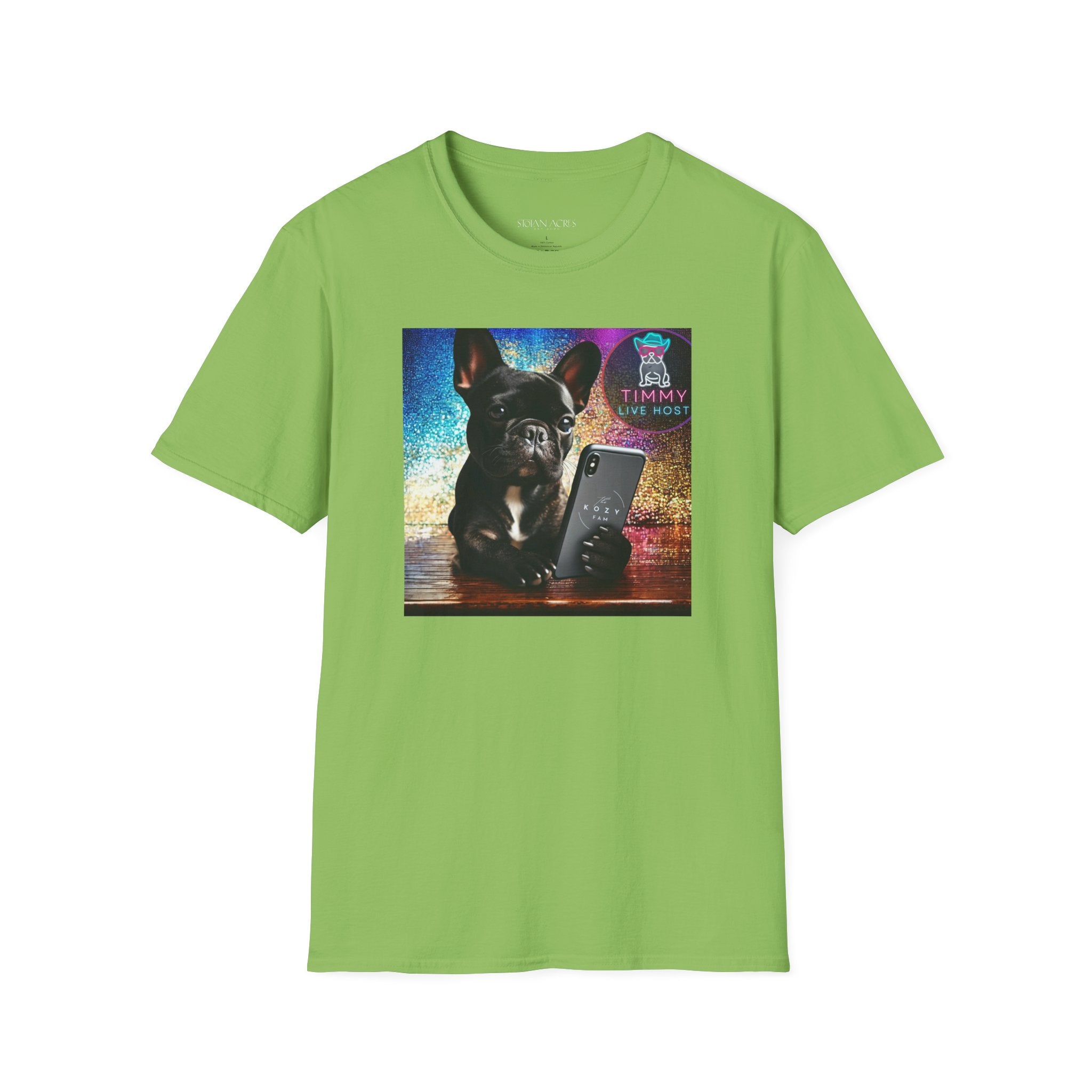Timmy: Live Host | Unisex Softstyle T-Shirt