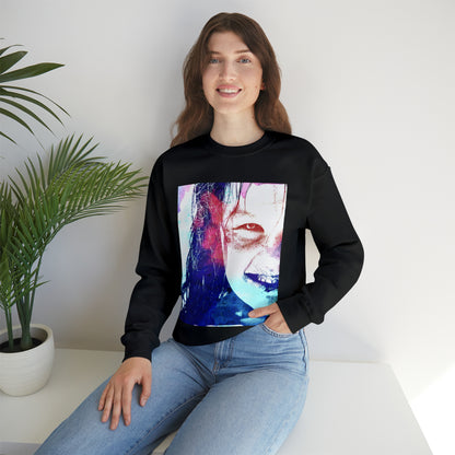 Exorcist Crewneck Sweatshirt (Pink and Navy Variant)