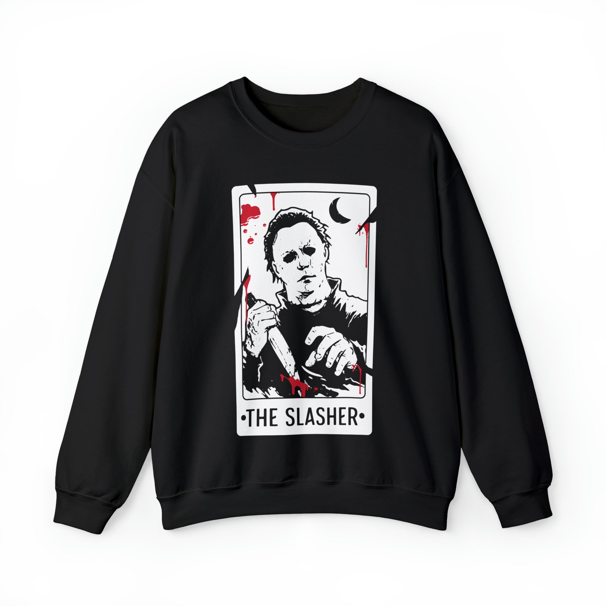The Slasher Tarot Card Crewneck Sweatshirt