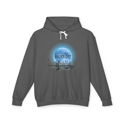 Blue Moon Over Brooklyn | Unisex Lightweight Hoodie