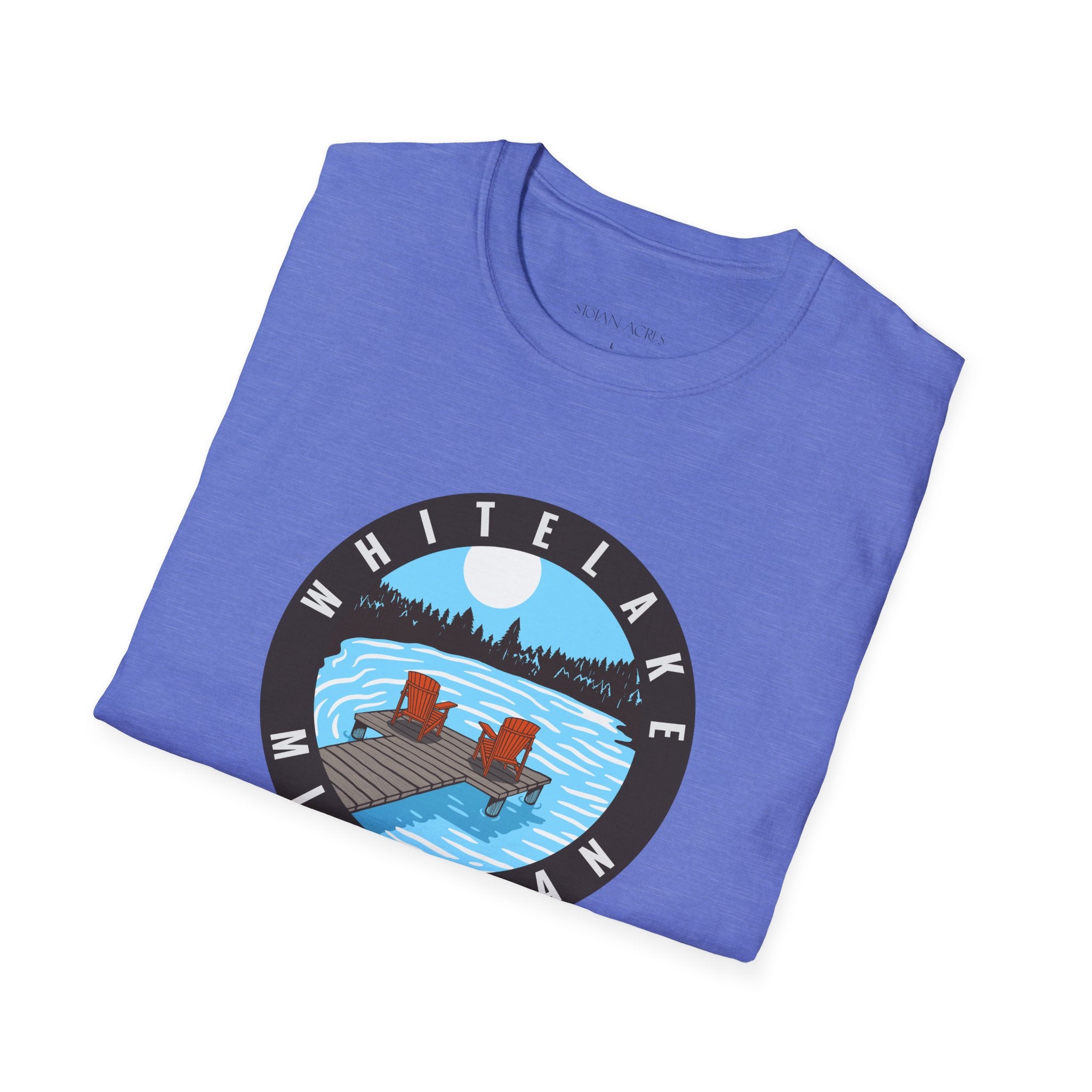White Lake Dock | Unisex Softstyle T-Shirt